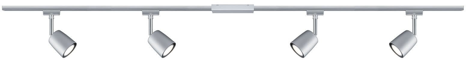 Paulmann Schienensystem-Leuchten »URail Set Cover Chrom matt GU11 max. 4x10W«, GU10