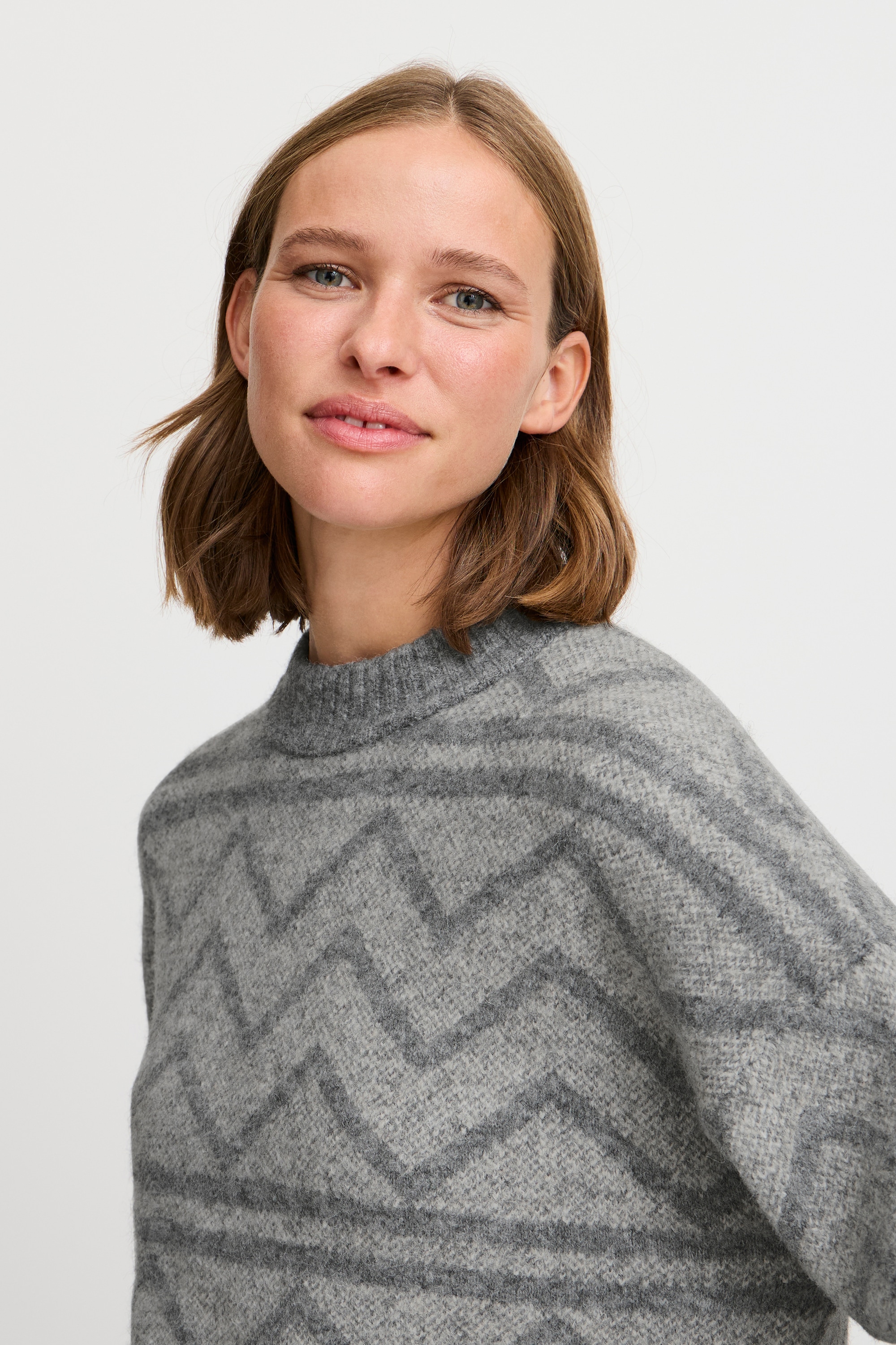 b.young Strickpullover »Damen Strickpullover BYOMEA«