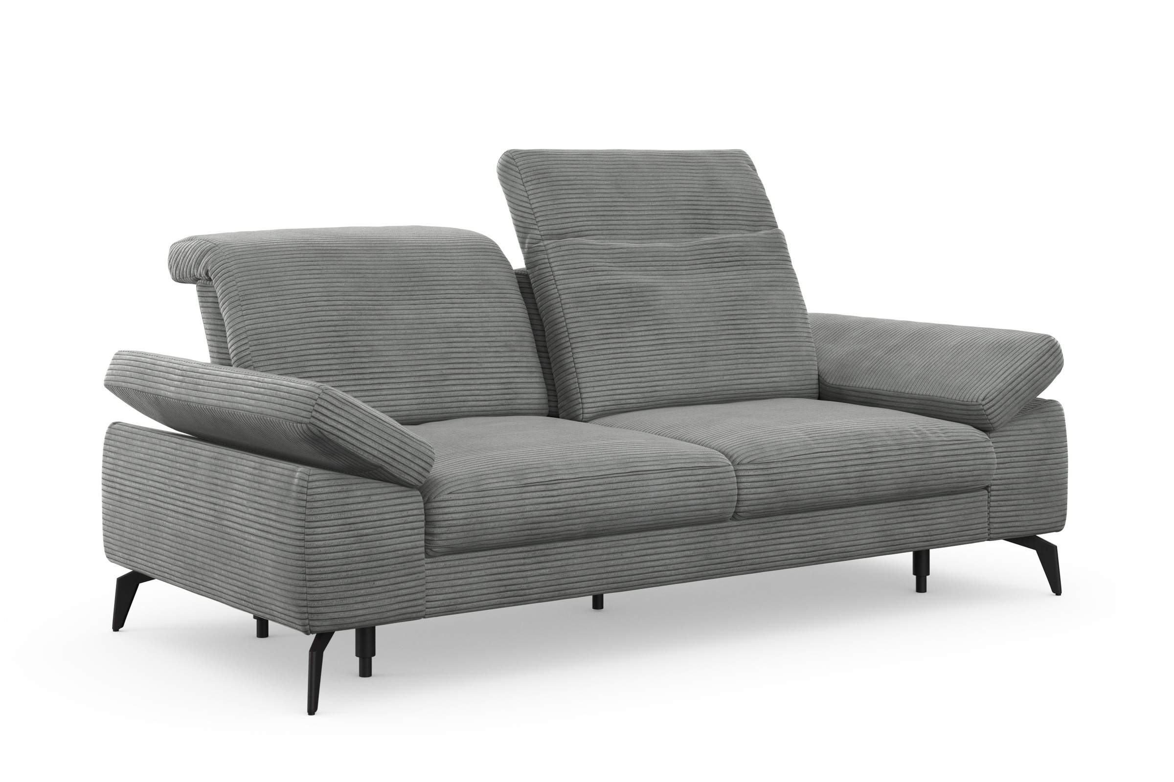 sit&more 2,5-Sitzer »Cabana«, Breite 211 cm, mit oder ohne Sitztiefen-, und Kopfteilfunktion