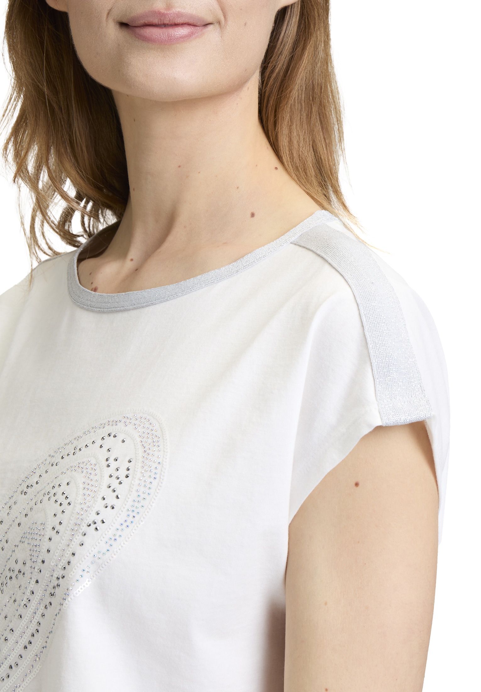 Cartoon Kurzarmshirt »Rundhals-Shirt mit Placement«