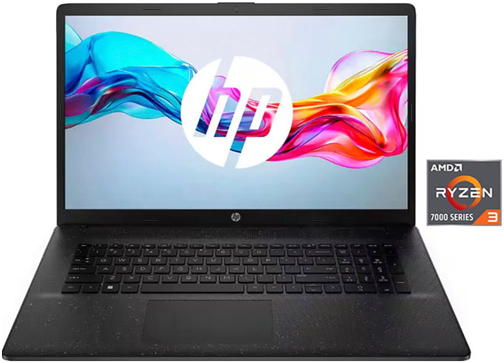HP Notebook »17-cp AMD« 43,9 cm / 17,3 ″ AMD Ryzen 3 Radeon Graphics 512 GB SSD