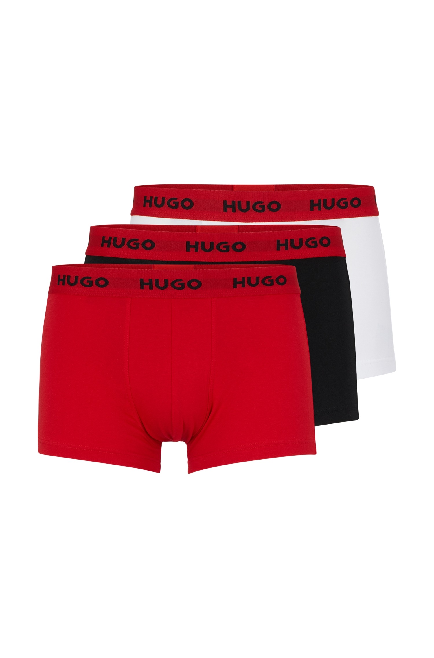 HUGO Underwear Trunk »TRUNK TRIPLET PACK« Packung, 3er Pack, 
