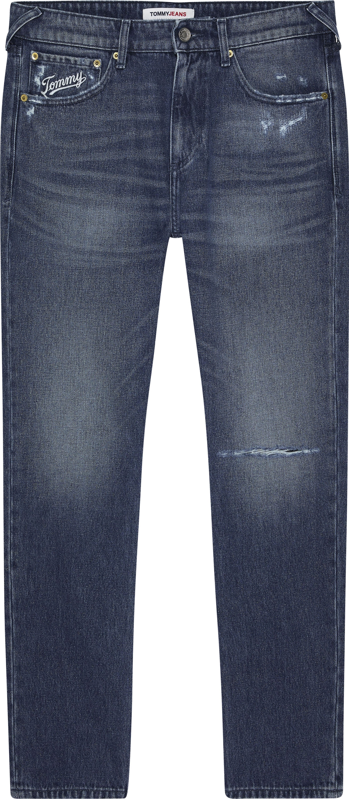 Tommy Jeans Slim-fit-Jeans »SCANTON Y SLIM«, mit Tommy Jeans Knopf & Nieten  bei ♕
