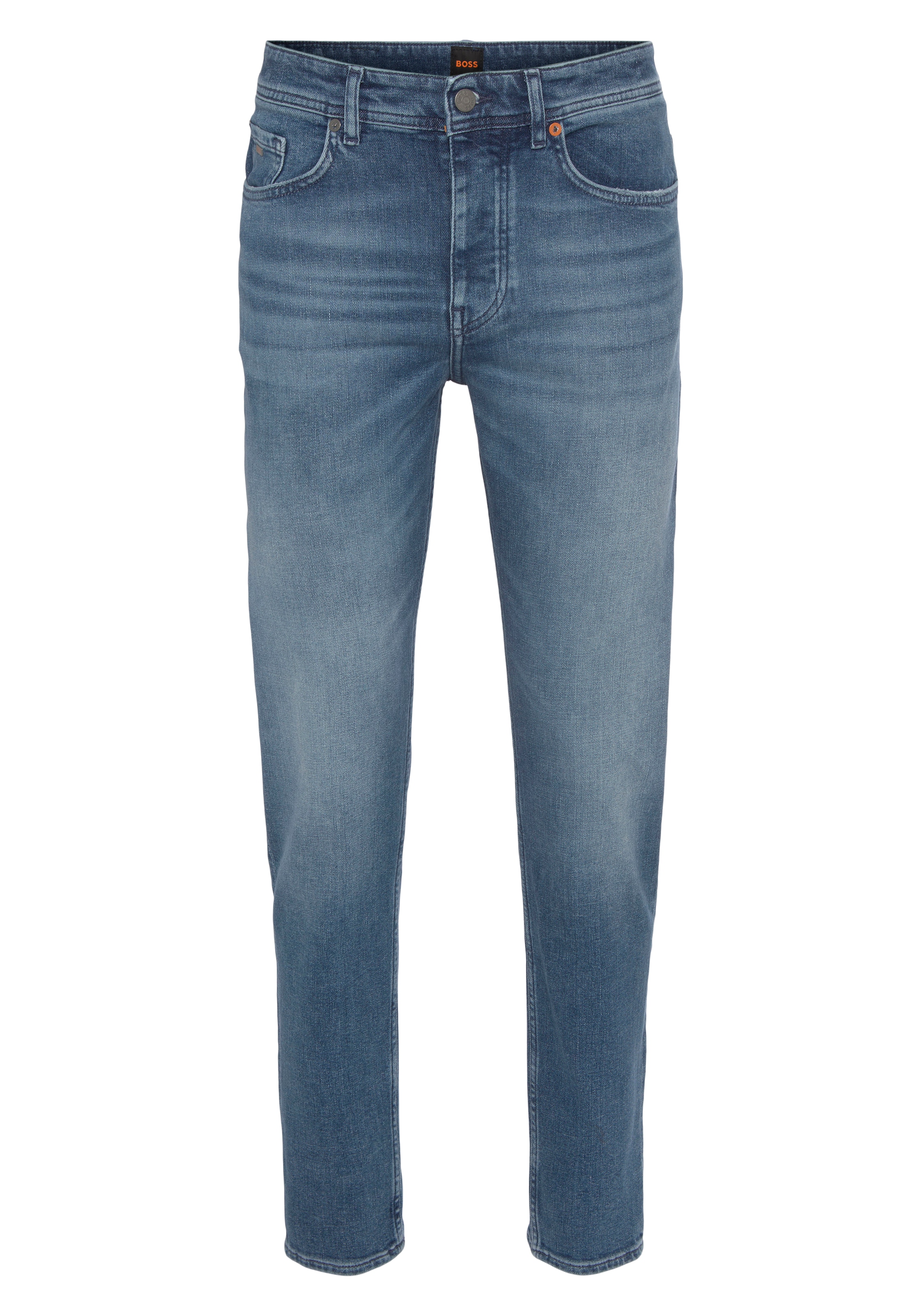 BOSS ORANGE Regular-fit-Jeans »Taber BC C«, mit Markenlabel