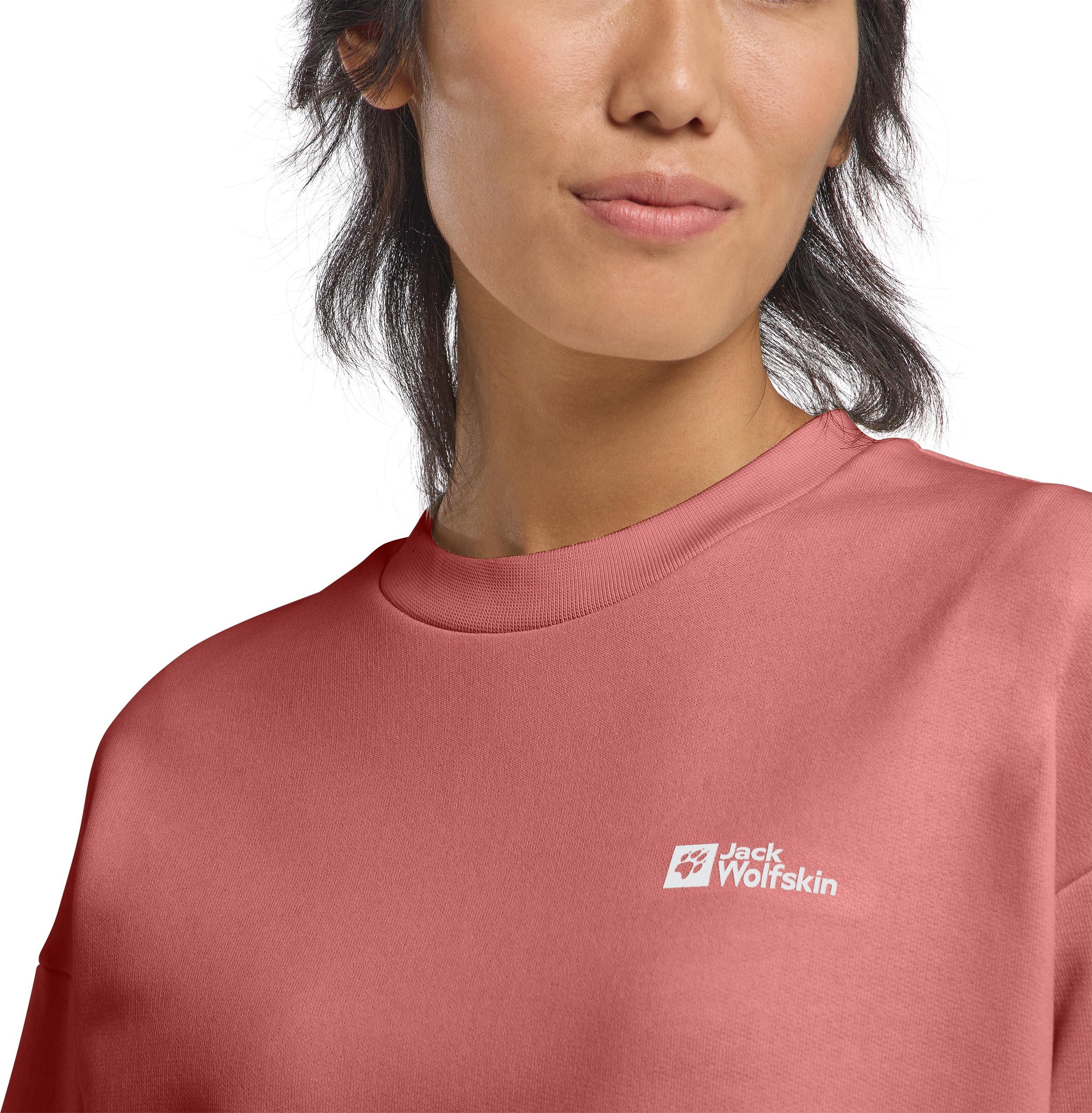 Jack Wolfskin Langarmshirt »ESSENTIAL CREWNECK W«