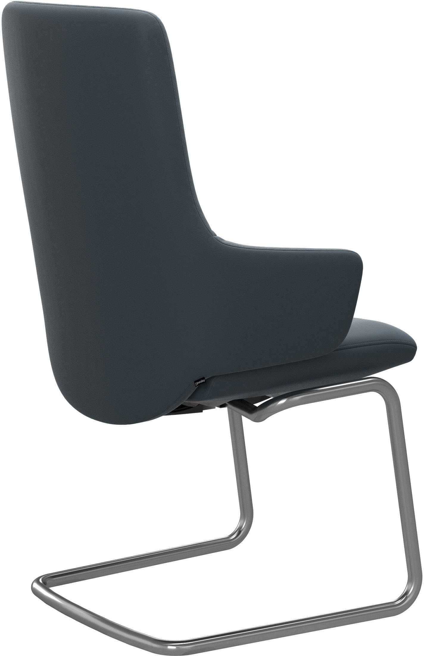 Stressless® Polsterstuhl »Laurel«, Leder BATICK, High Back mit Armlehne, Größe L, mit Beinen aus Stahl in Chrom matt