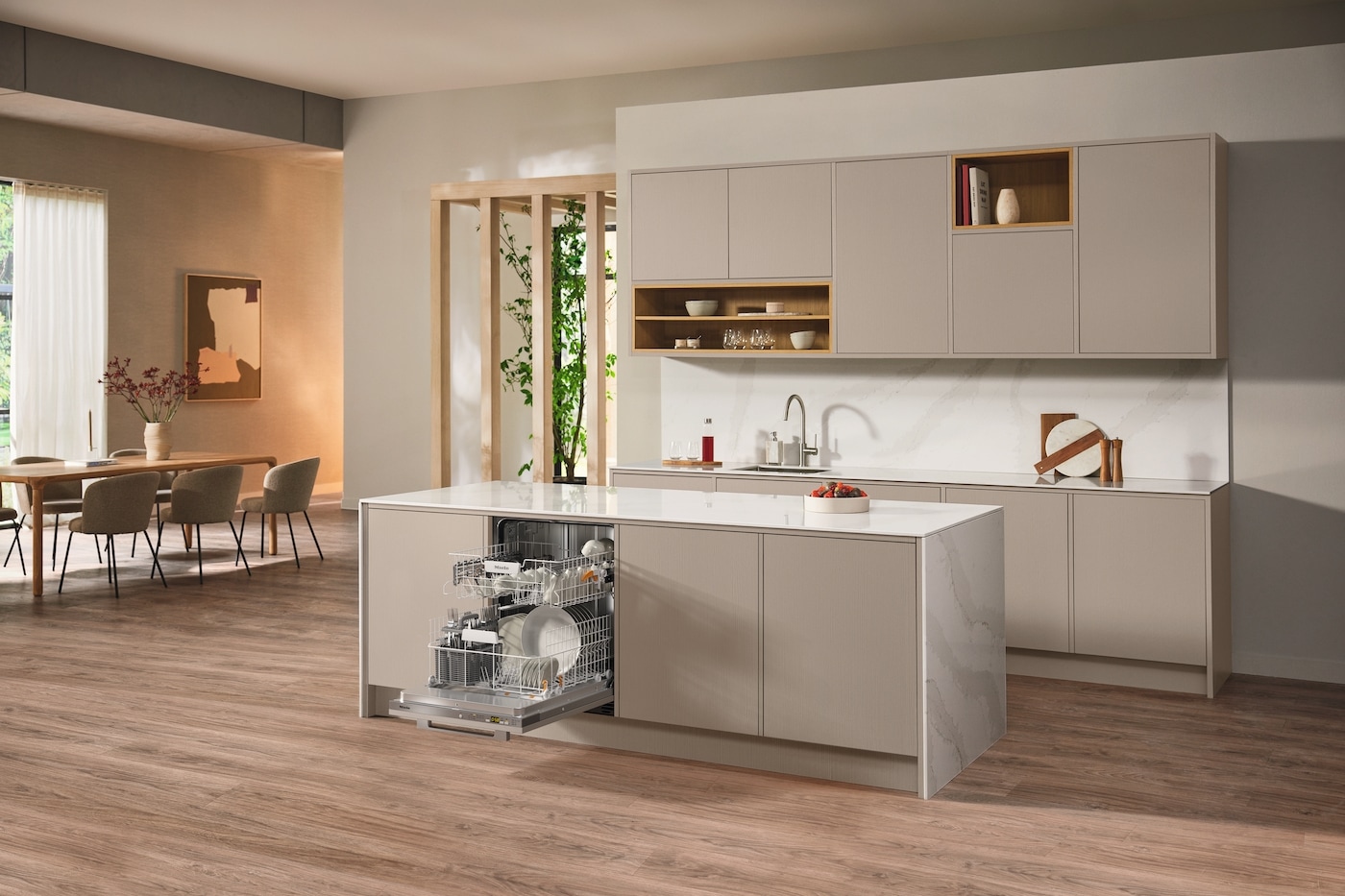 Miele vollintegrierbarer Geschirrspüler »G 5651 Vi Active Edelstahl«, 13 Maßgedecke