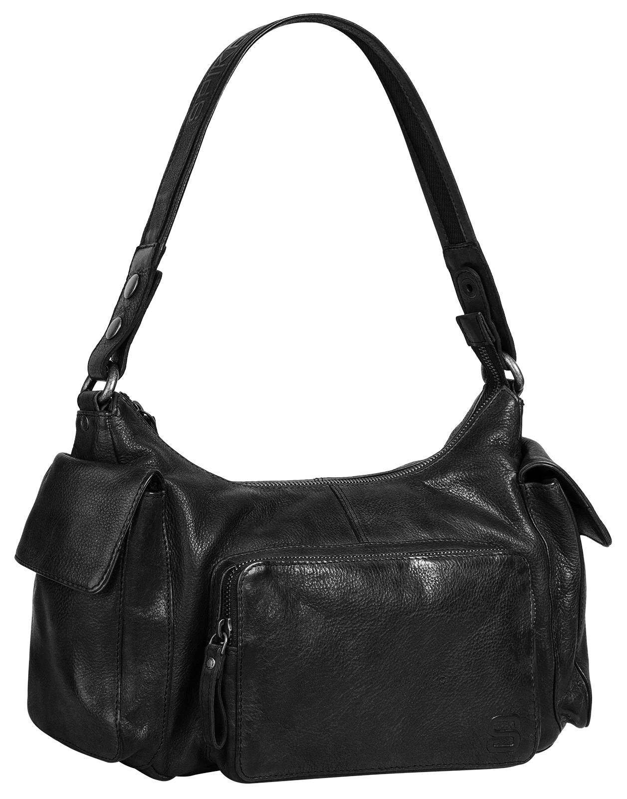 Spikes & Sparrow Henkeltasche, echt Leder