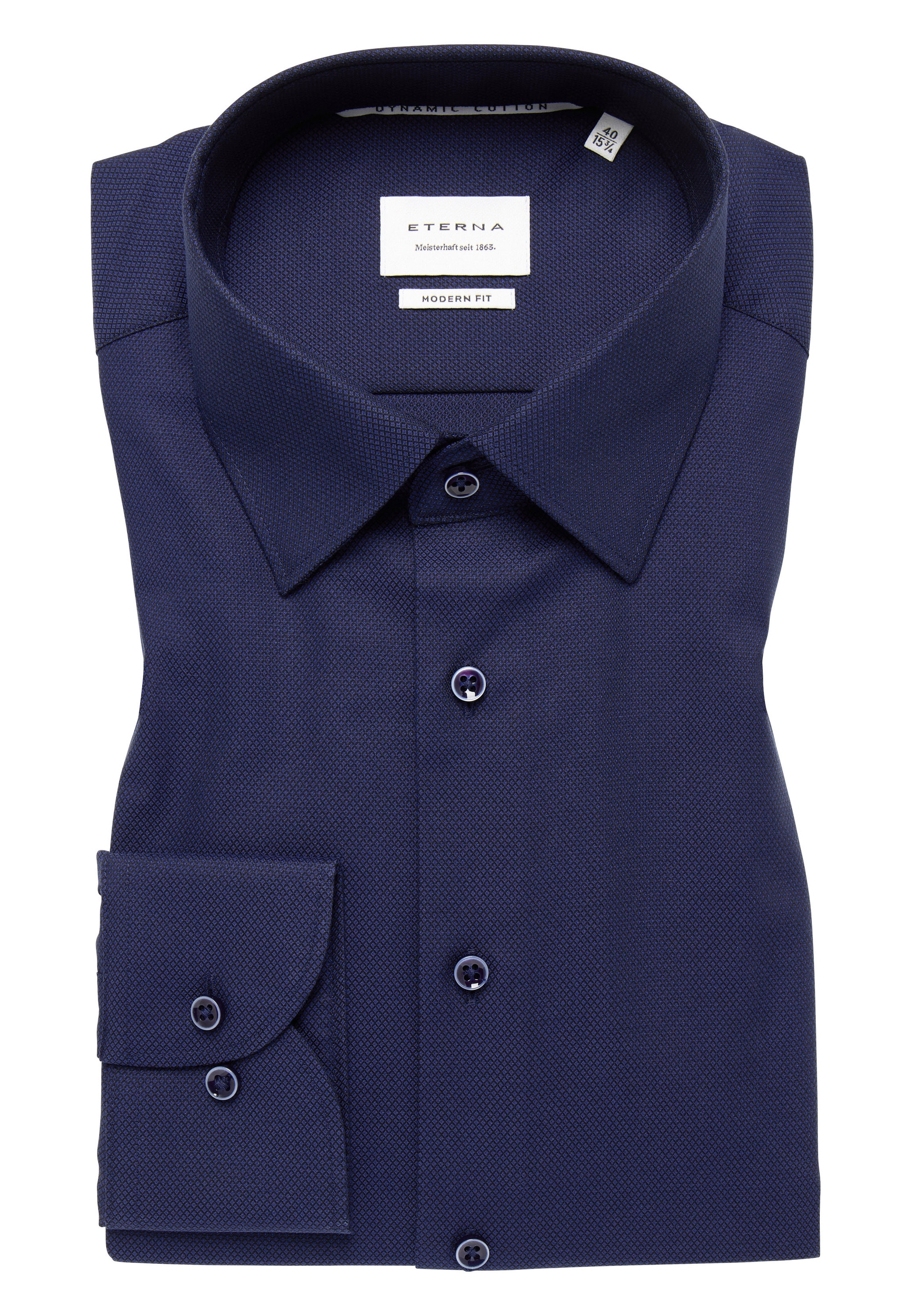 Eterna Langarmhemd »MODERN FIT«, NON IRON (bügelfrei)