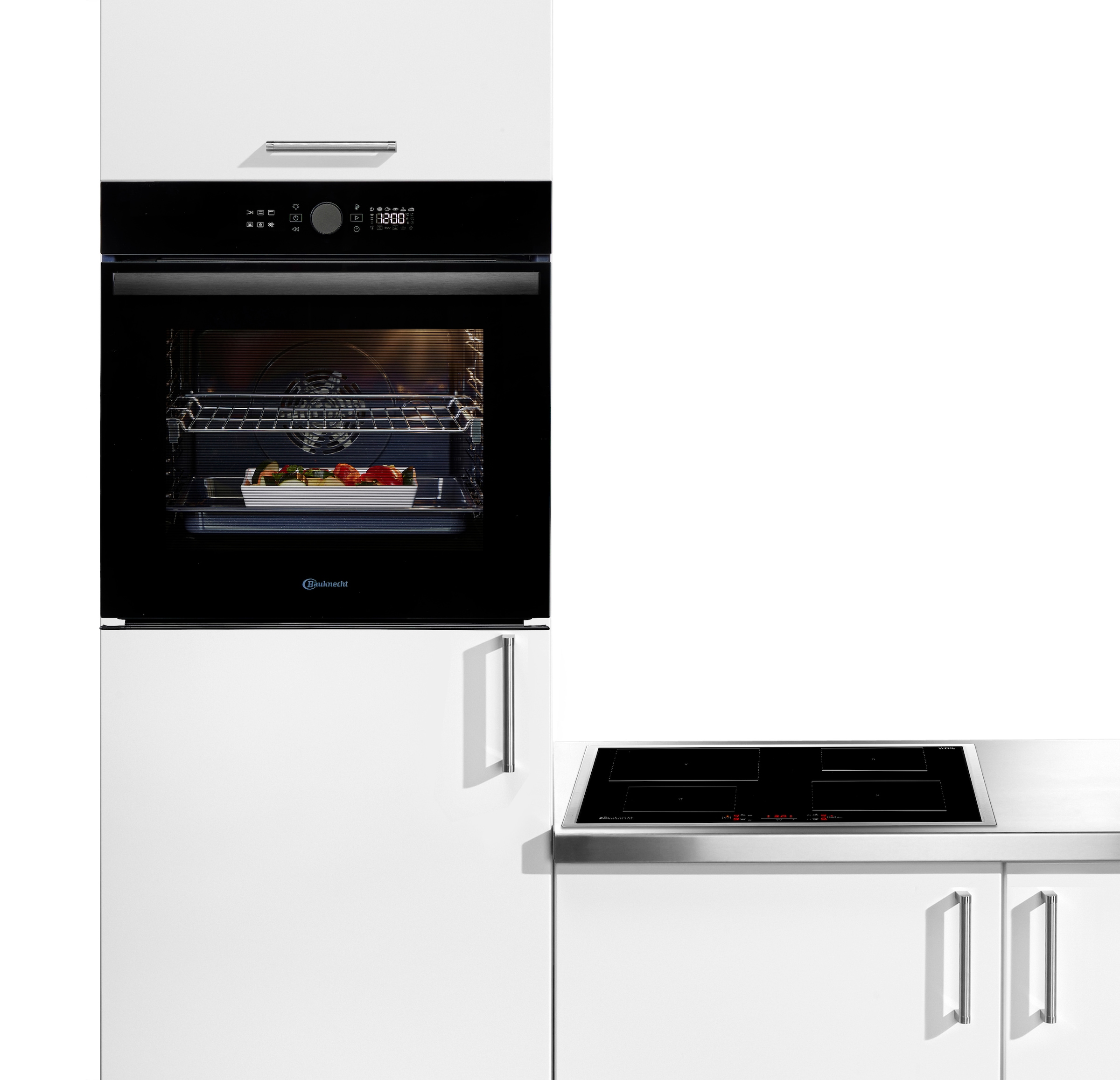 BAUKNECHT Backofen-Set »BAKO 900 Airfry« mit Teilauszug Set, 2 Stk. tlg. AirFry-Funktion – die gesündere Alternative zur Fritteuse