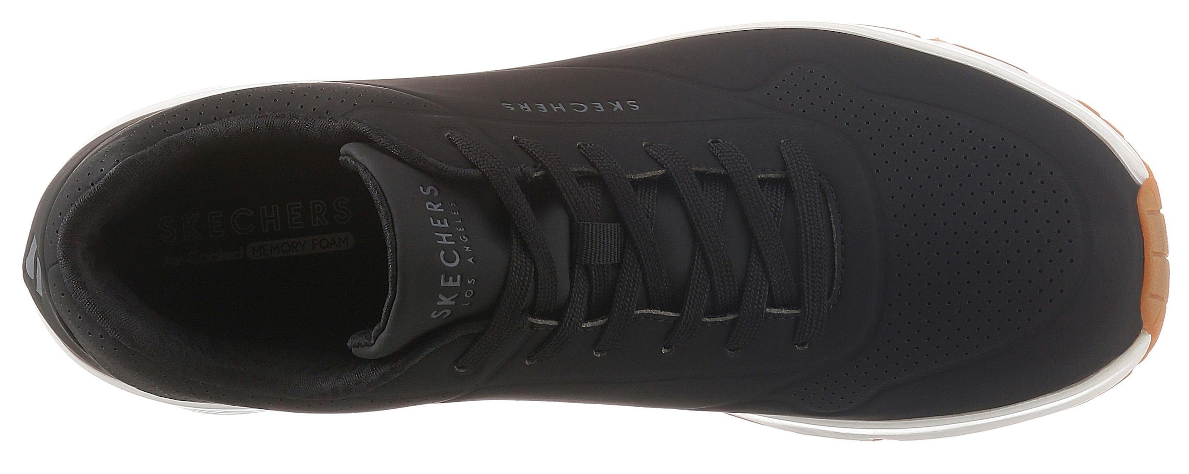 Skechers Sneaker »Uno - Stand on Air«, mit extra Dämpfung, Freizeitschuh, Halbschuh, Schnürschuh