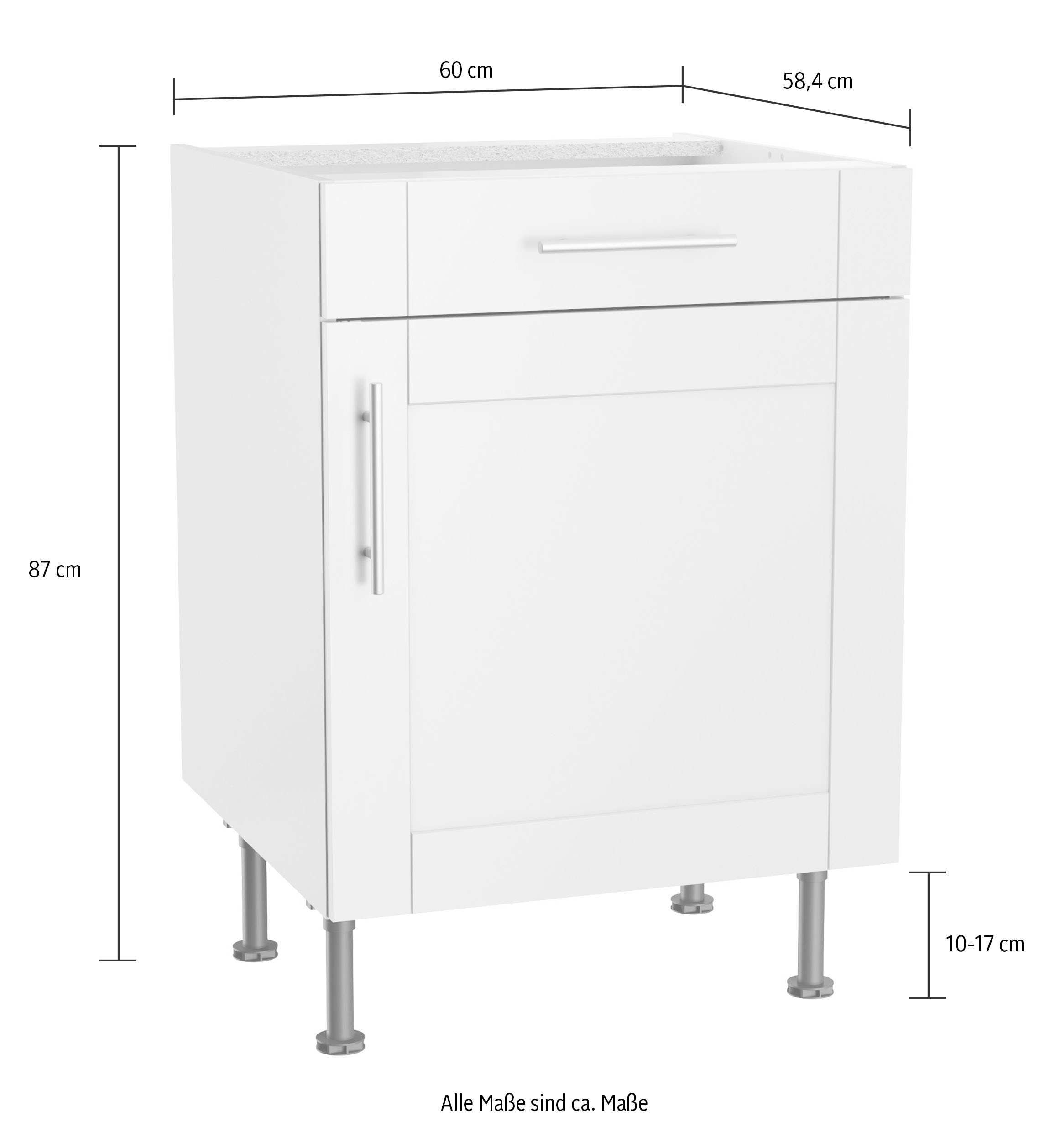 OPTIFIT Unterschrank »Ahus«, Breite 60 cm