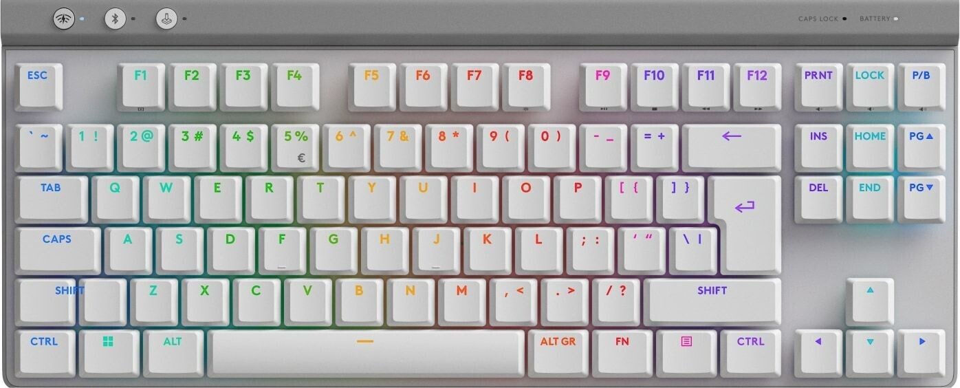 Logitech Gaming-Tastatur »G515 LIGHTSPEED TKL - WHITE - FRA - EMEA28i-935«