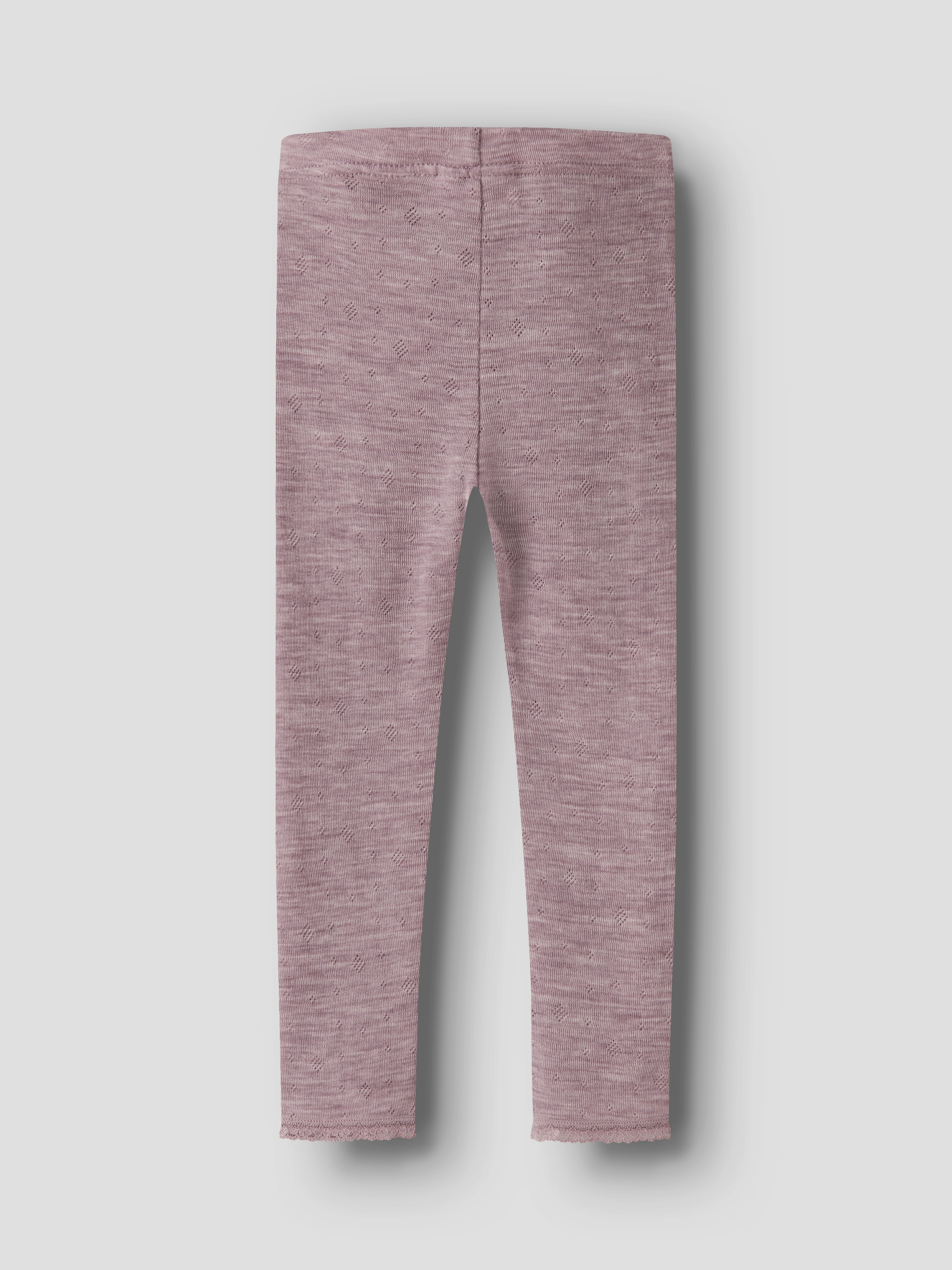 Name It Leggings »NMFWANG WOOL NEDDLE LEGGING SOLID NOOS«  aus reiner Merinowolle