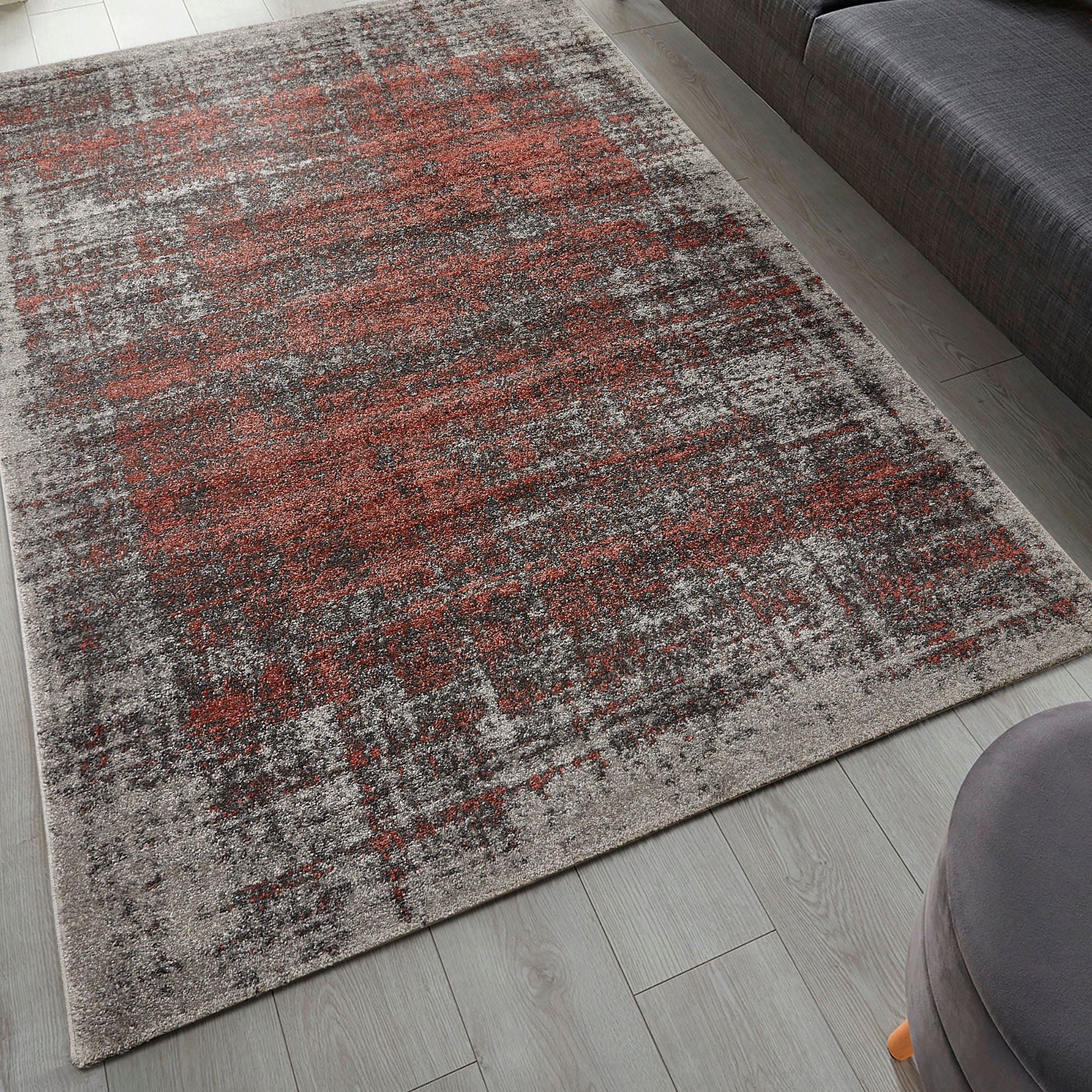 Andiamo Teppich »Campos« rechteckig 10 mm Höhe Kurzflor, modernes Design, Wohnzimmer