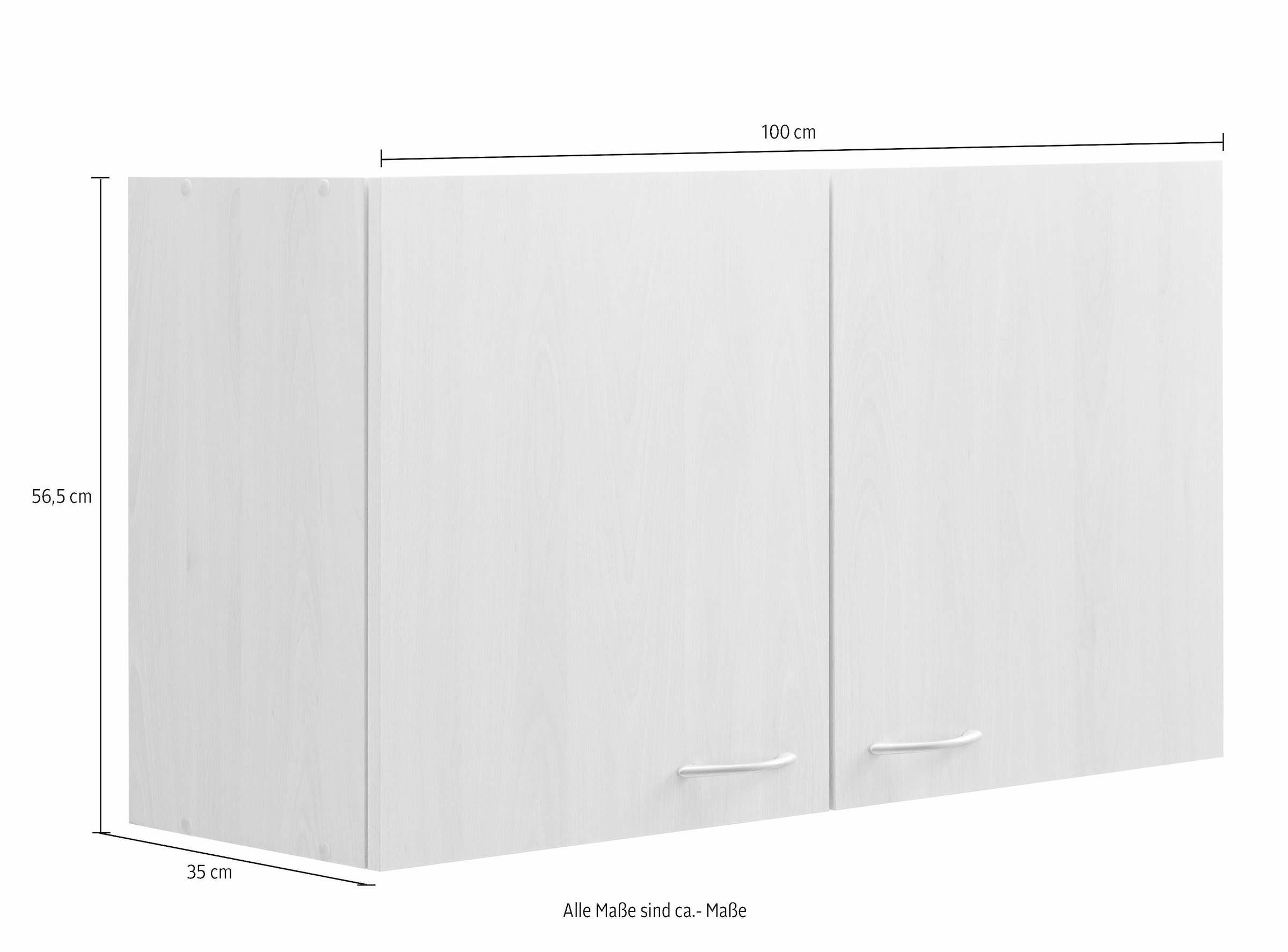 ♕ 100 cm Hängeschrank breit »Kiel«, bei Küchen wiho