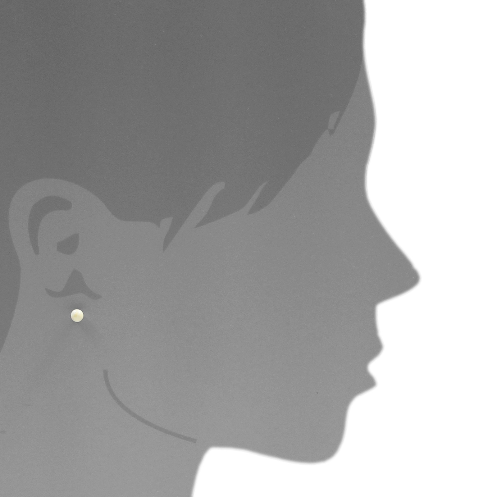 OSTSEE-SCHMUCK Paar Ohrstecker »- Classic - Silber 925/000 - Bernstein«