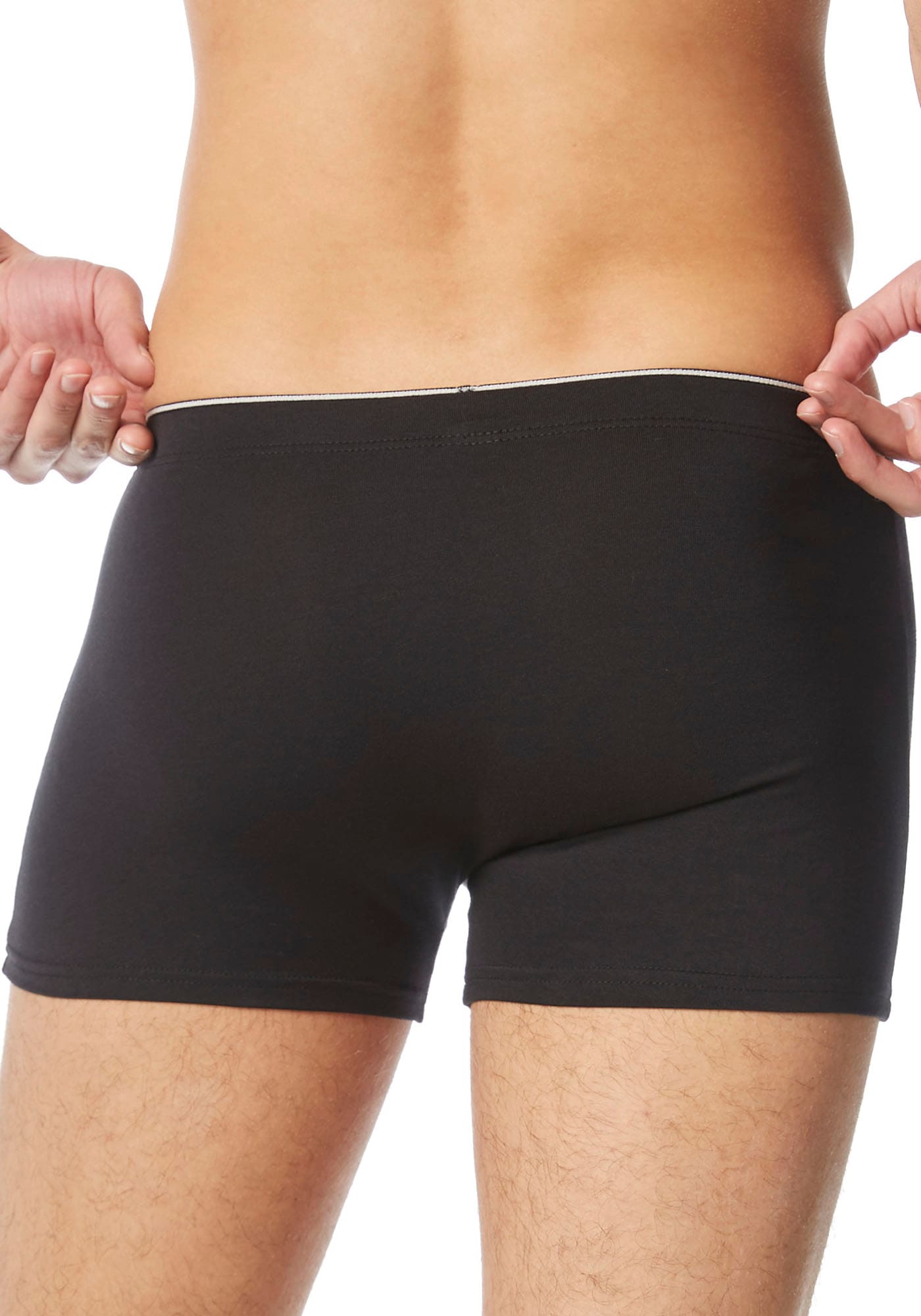 Bruno Banani Boxershorts »Short Infinity«, mit kontrastfarbenen Logobund