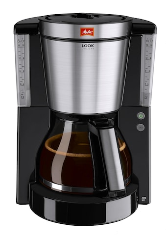 Melitta Filterkaffeemaschine »Melitta® Look® Deluxe 1011-06«, 1,25 l Kaffeekanne,... kaufen