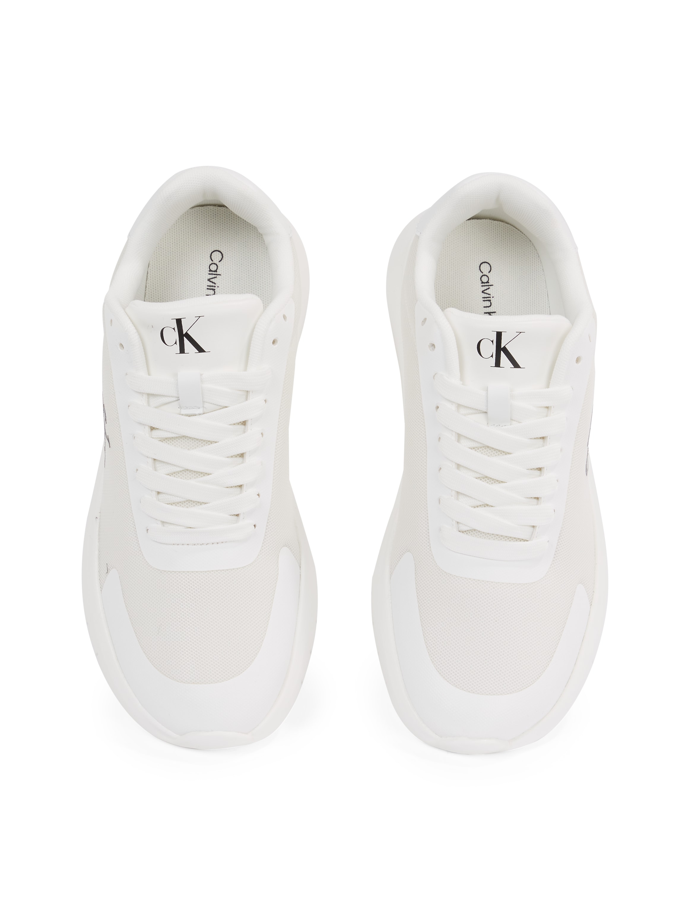Calvin Klein Jeans Keilsneaker »3 EVA RUNNER MESH WN«, Freizeitschuh, Halbschuh, Schnürschuh mit Logoschriftzug