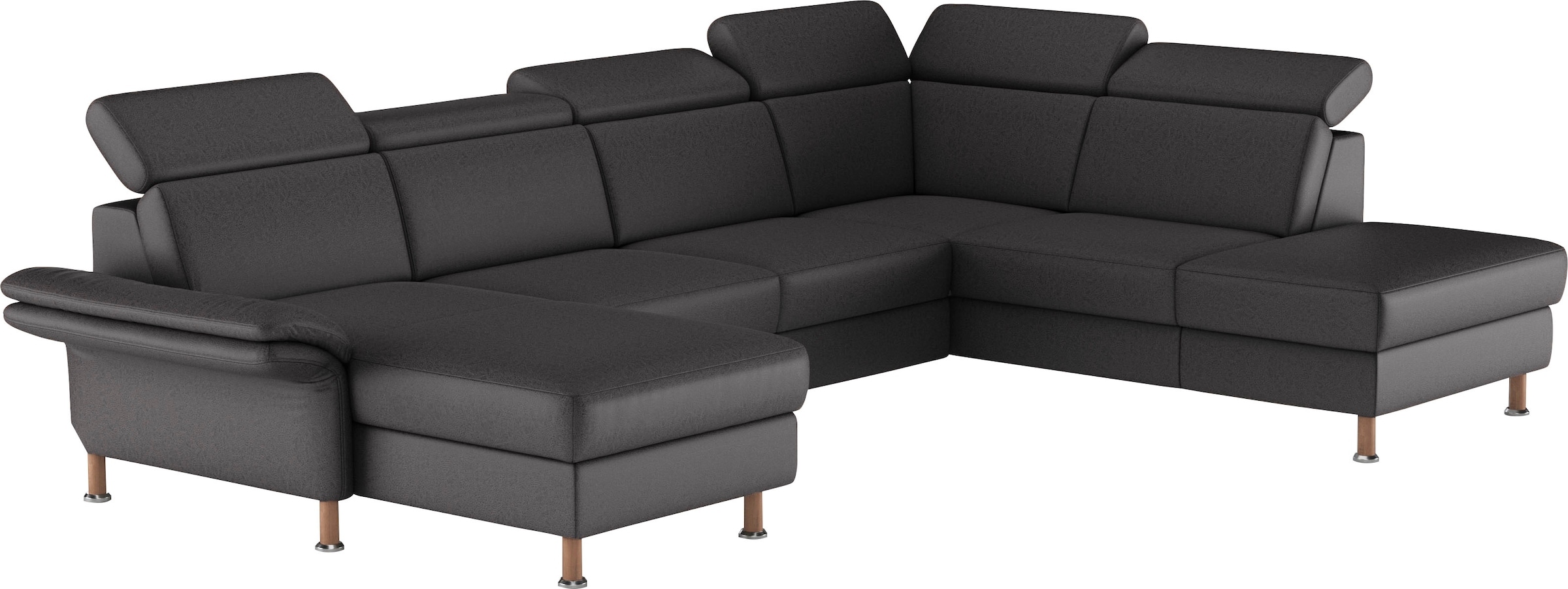 Home affaire Wohnlandschaft »Calypso U-Form«, wahlweise mit motorischer Relaxfunktion