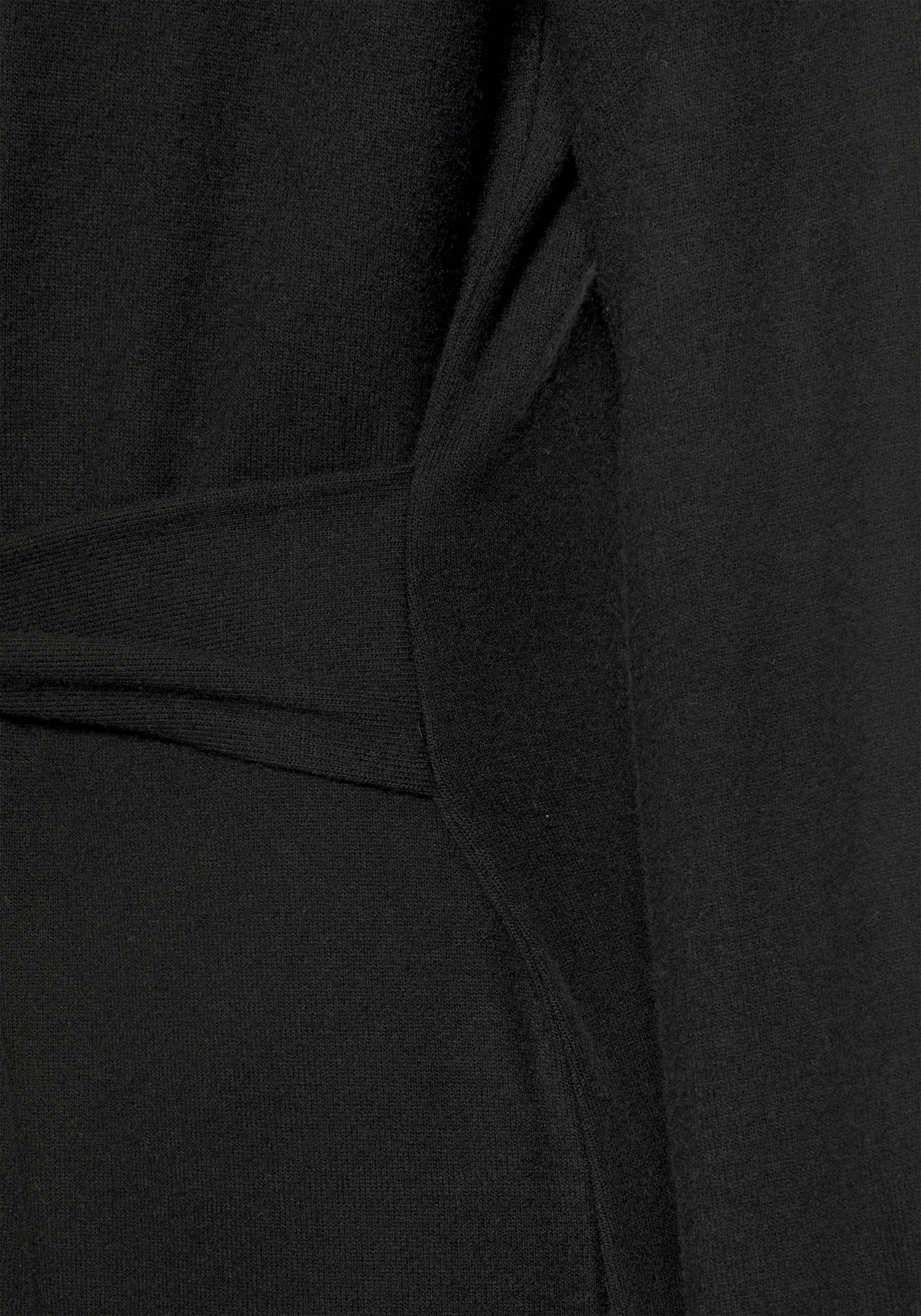 LASCANA Strickkleid, Loungekleid mit Taillengürtel, Loungewear