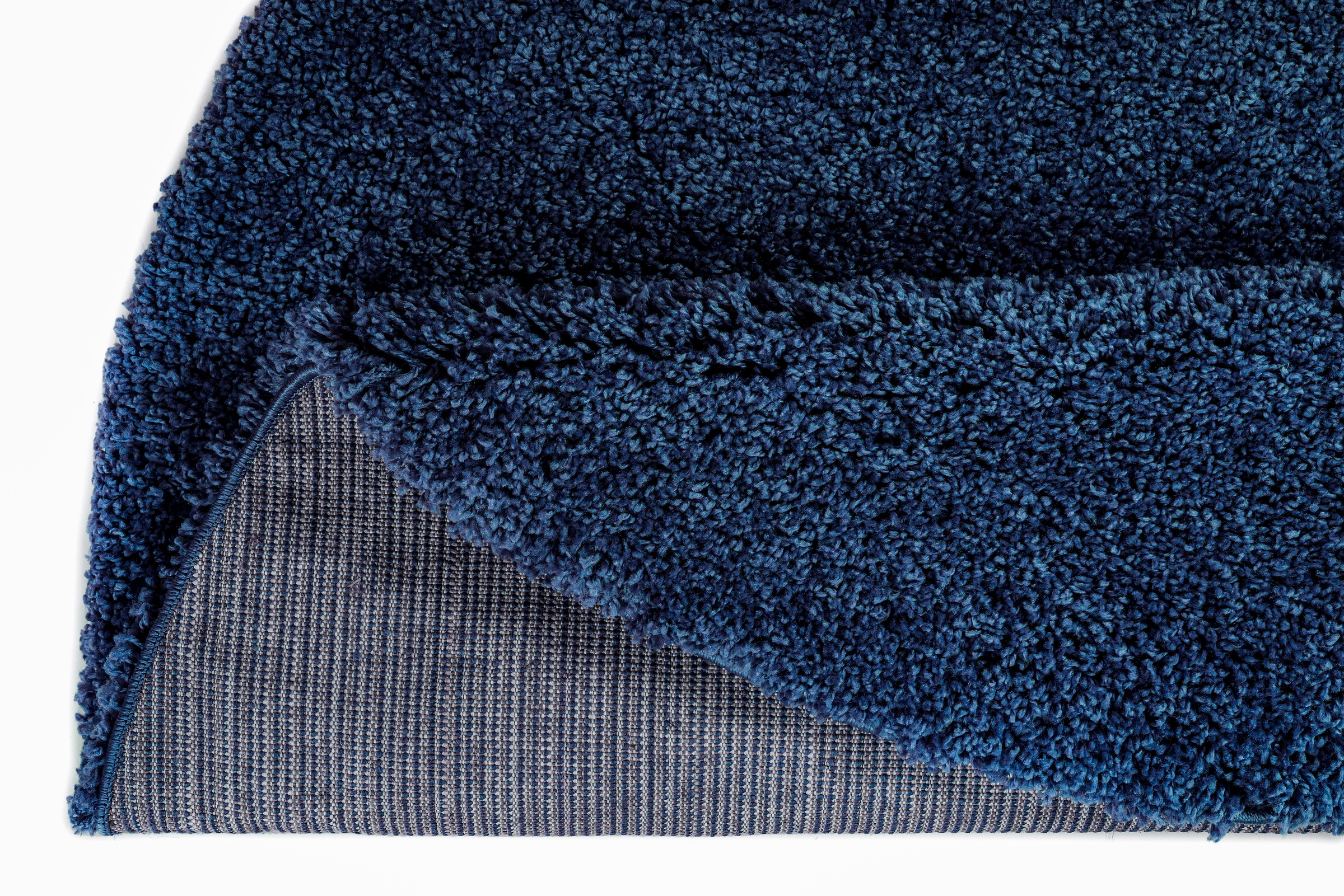 OTTO home Teppich »Shaggy 30« rund 30 mm Höhe Teppich in Uni-Farben, besonders weich und kuschelig, Wohnzimmer