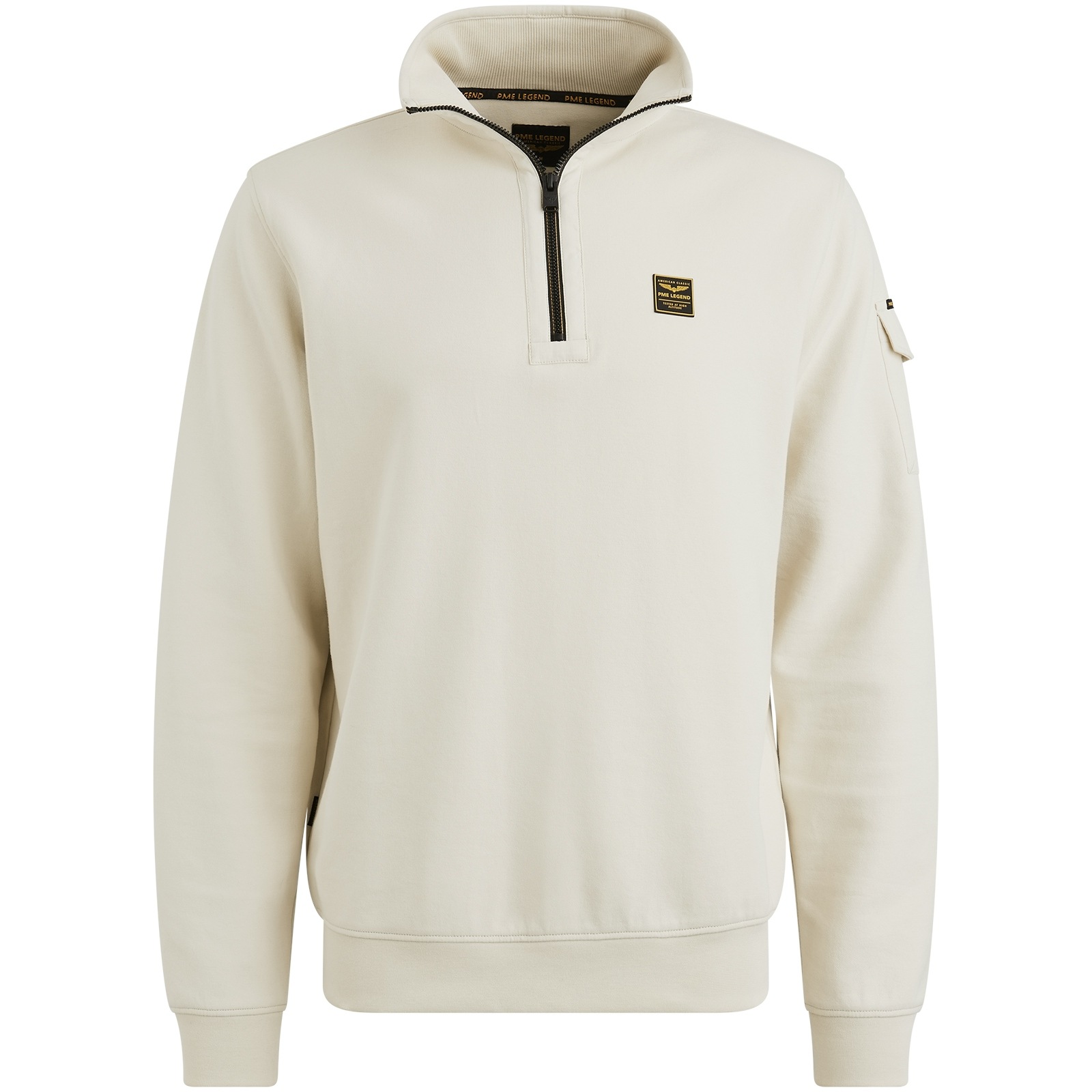 PME LEGEND Sweatshirt mit Logo Stickerei
