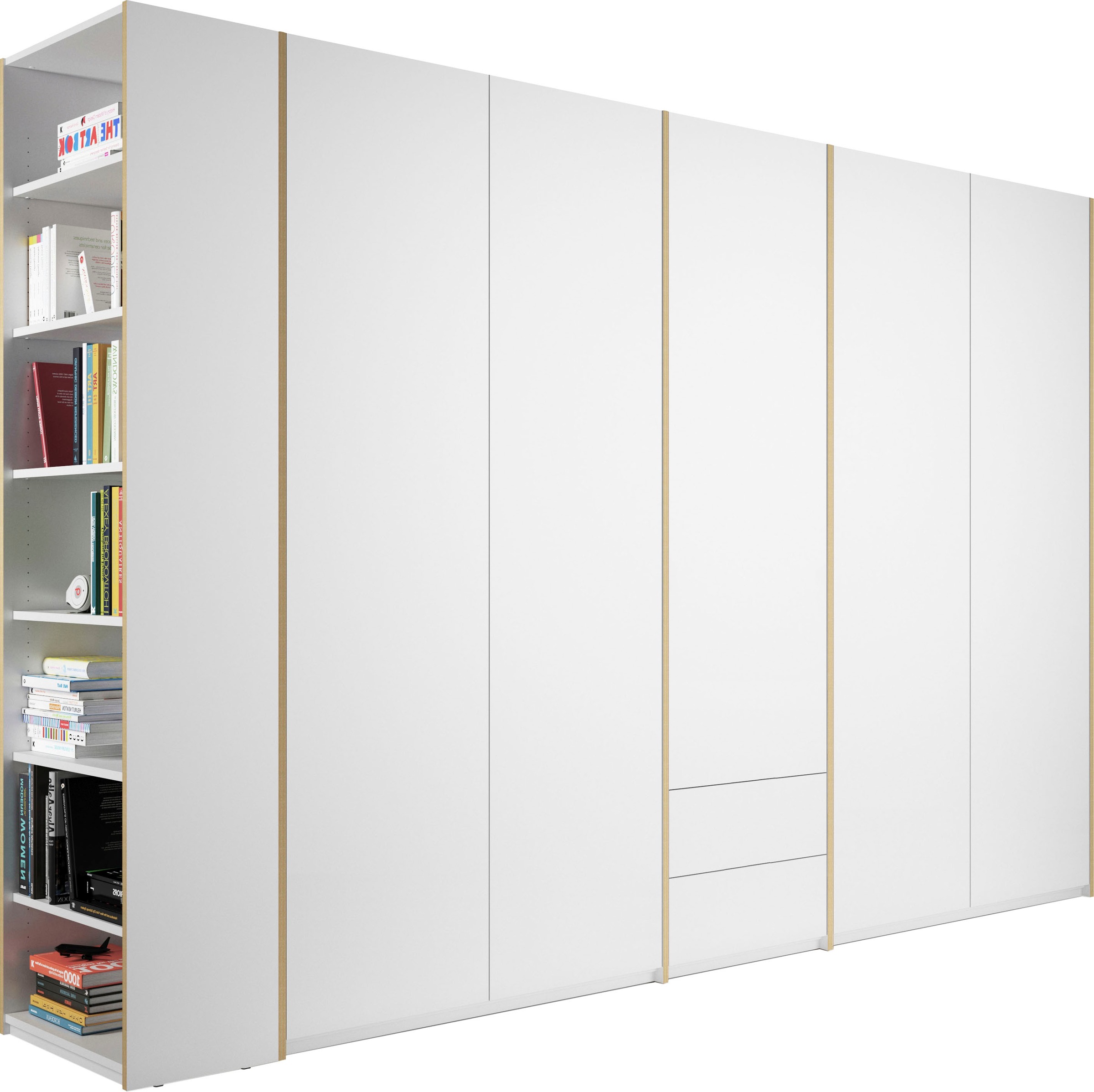 Müller SMALL LIVING Drehtürenschrank »Modular Plus Variante 9«, zwei Schubladen im... kaufen