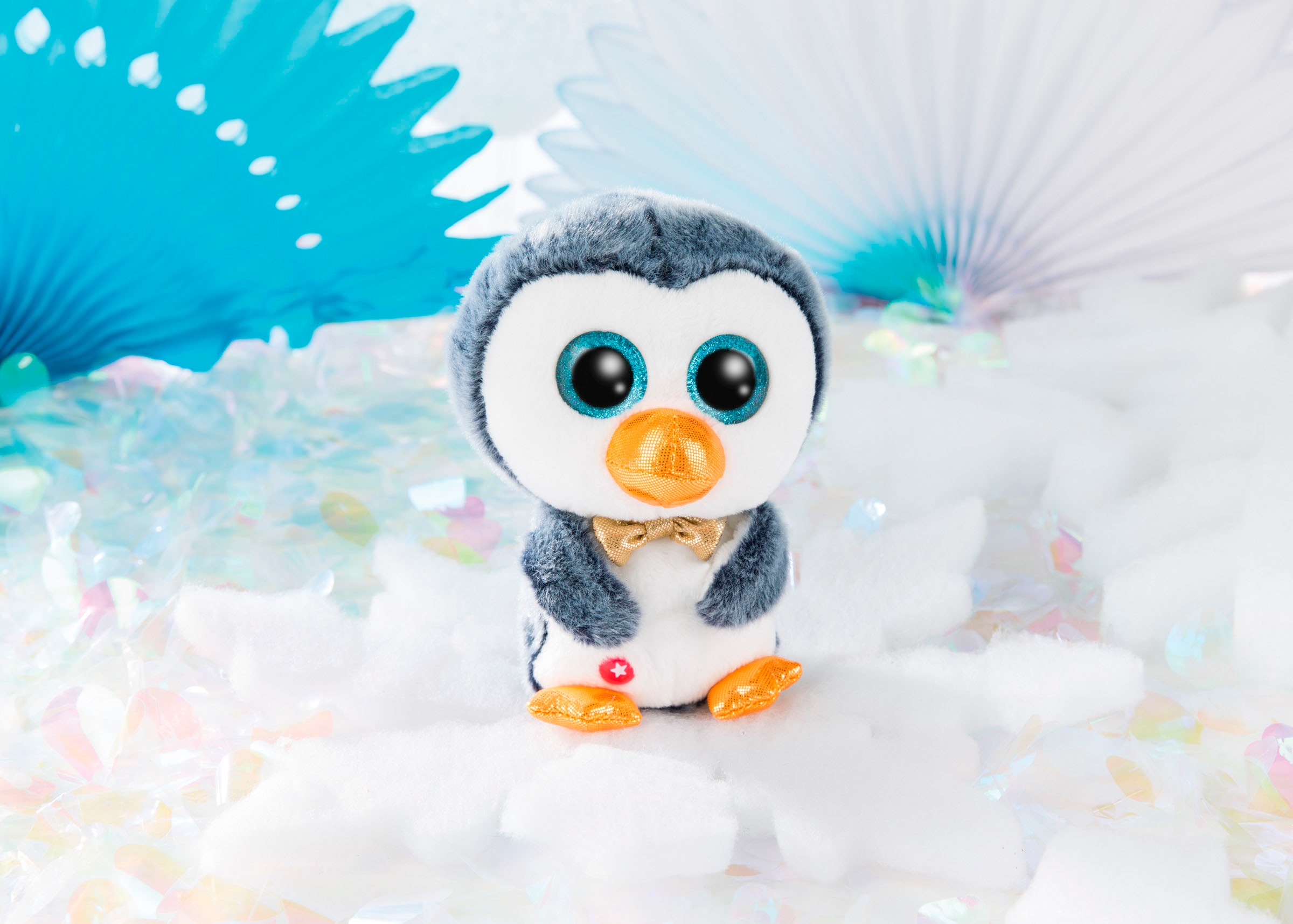 Nici Kuscheltier »Glubschis, Pinguin Sniffy, 15 cm schlenkernd«