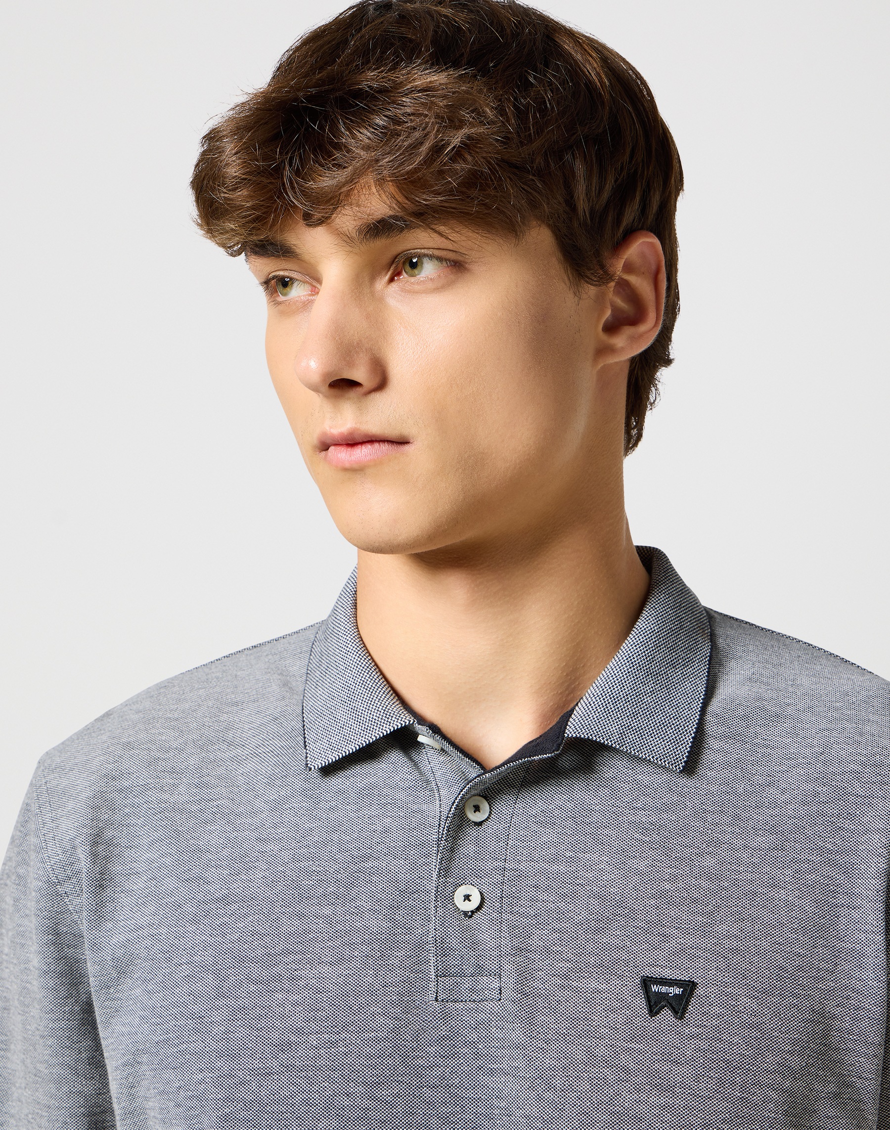 Wrangler Langarmshirt »LS REFINED POLO«