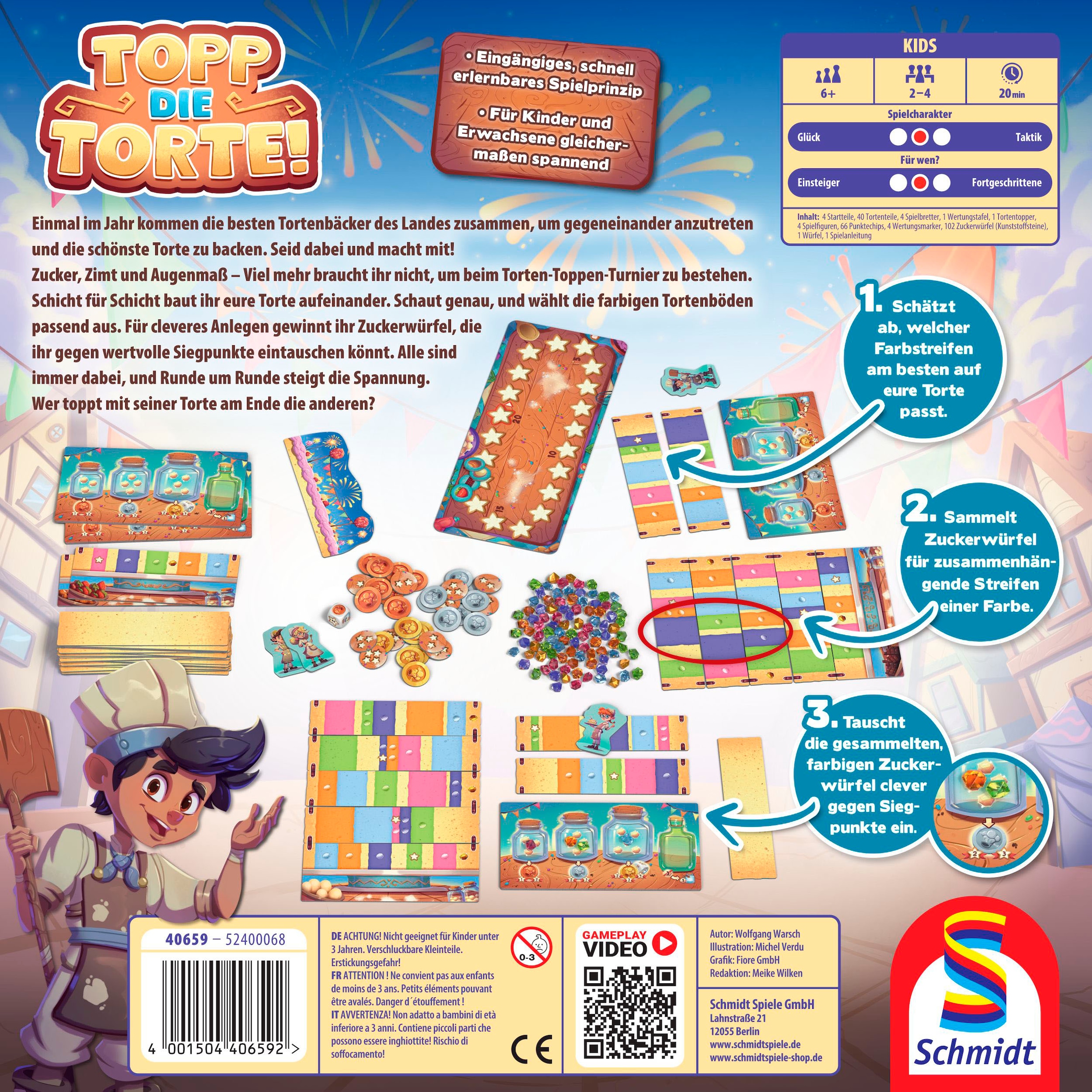 Schmidt Spiele Spiel »Topp die Torte« Made in Germany