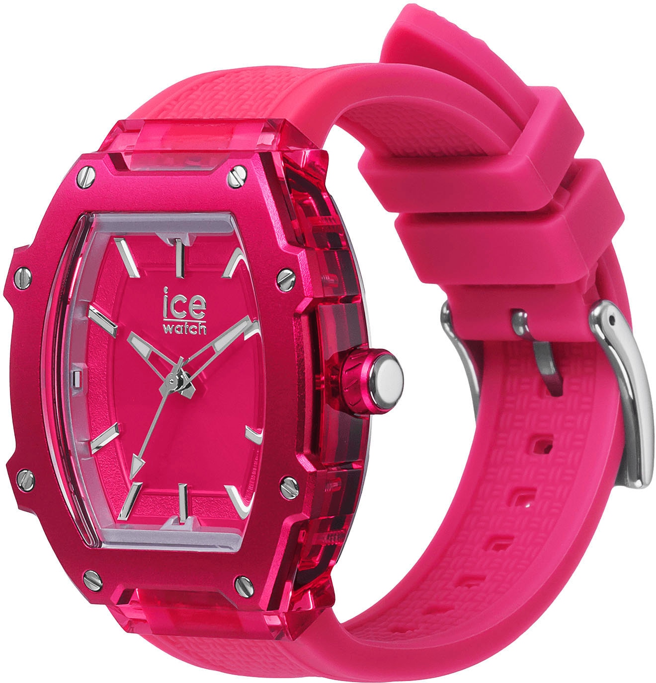 ice-watch Quarzuhr »ICE boliday - Women - Plastic - Small - 3H« Armbanduhr, Damenuhr, Silikonarmband, analog
