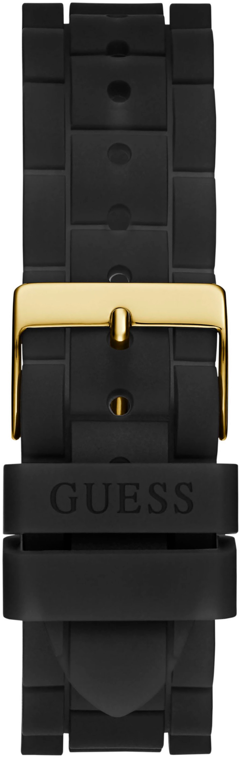 Guess Multifunktionsuhr »JELLY«, Quarzuhr, Armbanduhr, Damenuhr, Datum, 12/24-Std.-Anzeige
