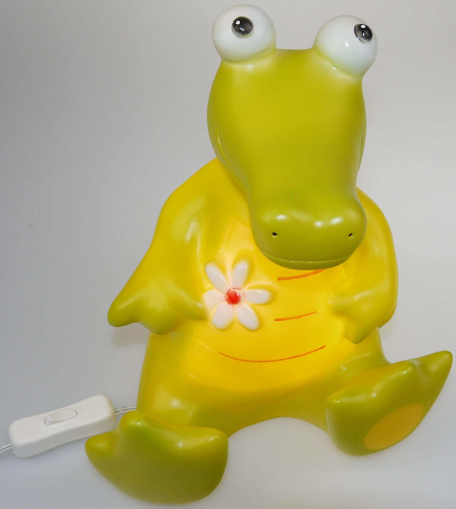 niermann LED Dekofigur »Krokodil Hector«, 1 flammig, Leuchtmittel GU10 | LED wechselbar, Dekoleuchte Krokodil Hector