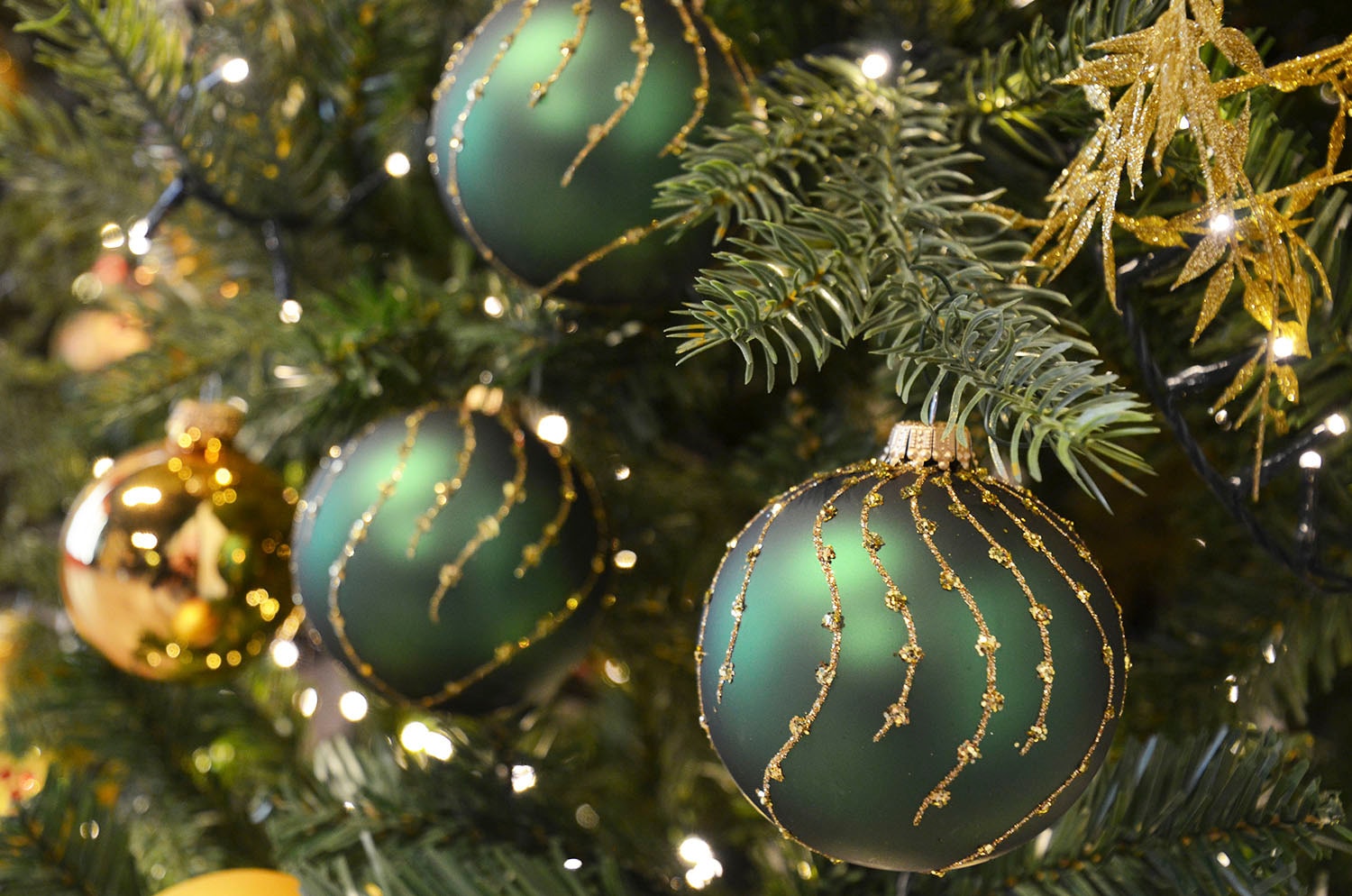 Guido Maria Christbaumschmuck«, und mundgeblasen Weihnachtsbaumkugel »Jorah, Christbaumkugeln Home&Living (Set, Glas, aus St.), 6 Weihnachtsdeko, Kretschmer handbemalt