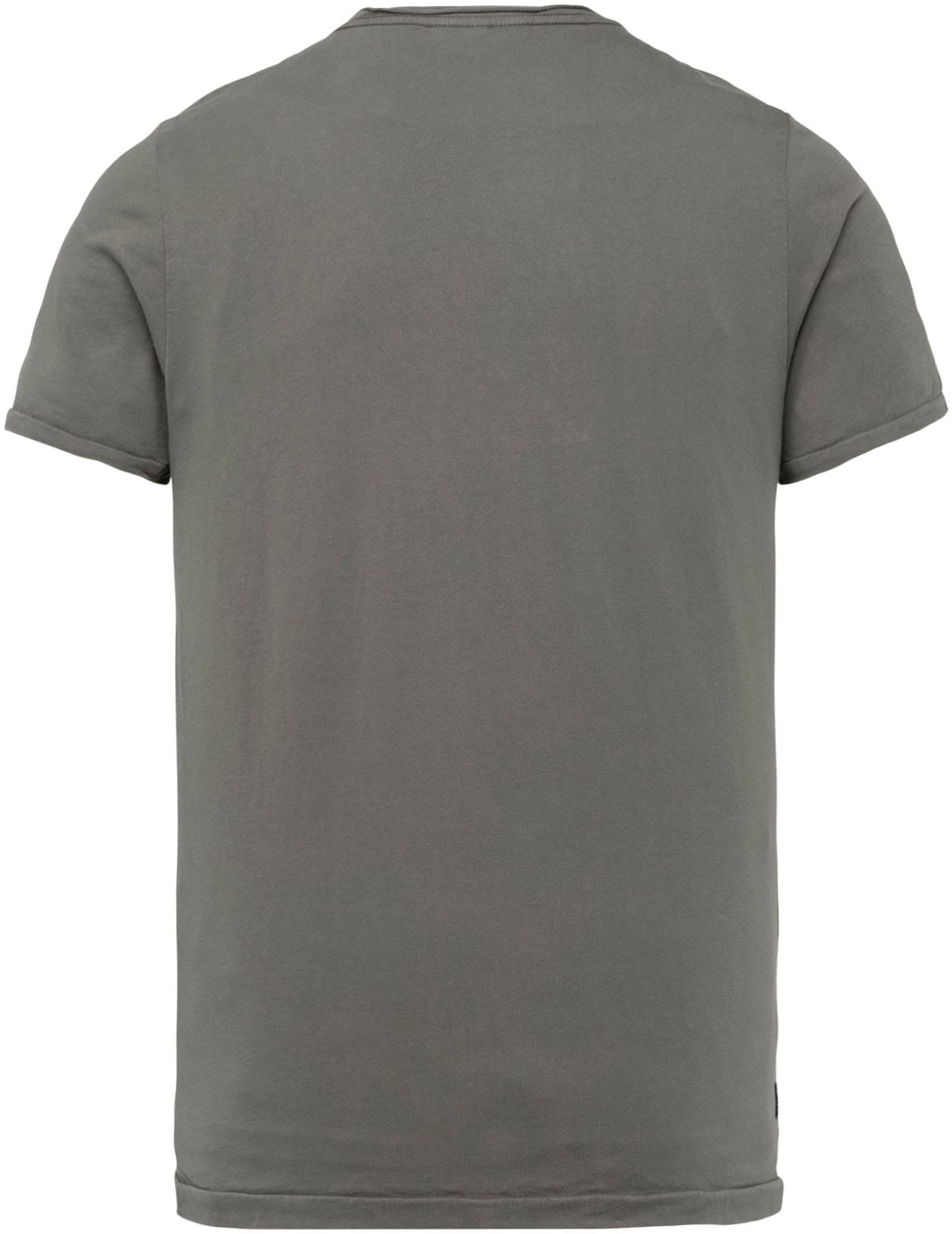 PME LEGEND T-Shirt mit eingefasstem Rundhalsausschnitt mit Rollkante