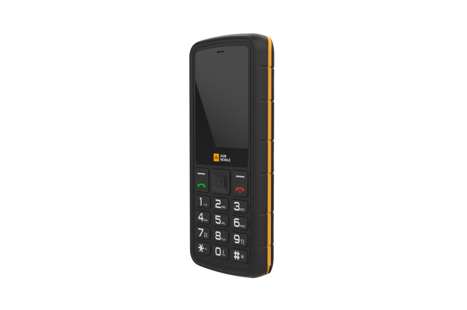 AGM by Beafon Handy »M9 (4G)«, Schwarz, robust, ergonomisch, Schnellwahl, Dual SIM, IP68, IP69K, MIL-STD 810H