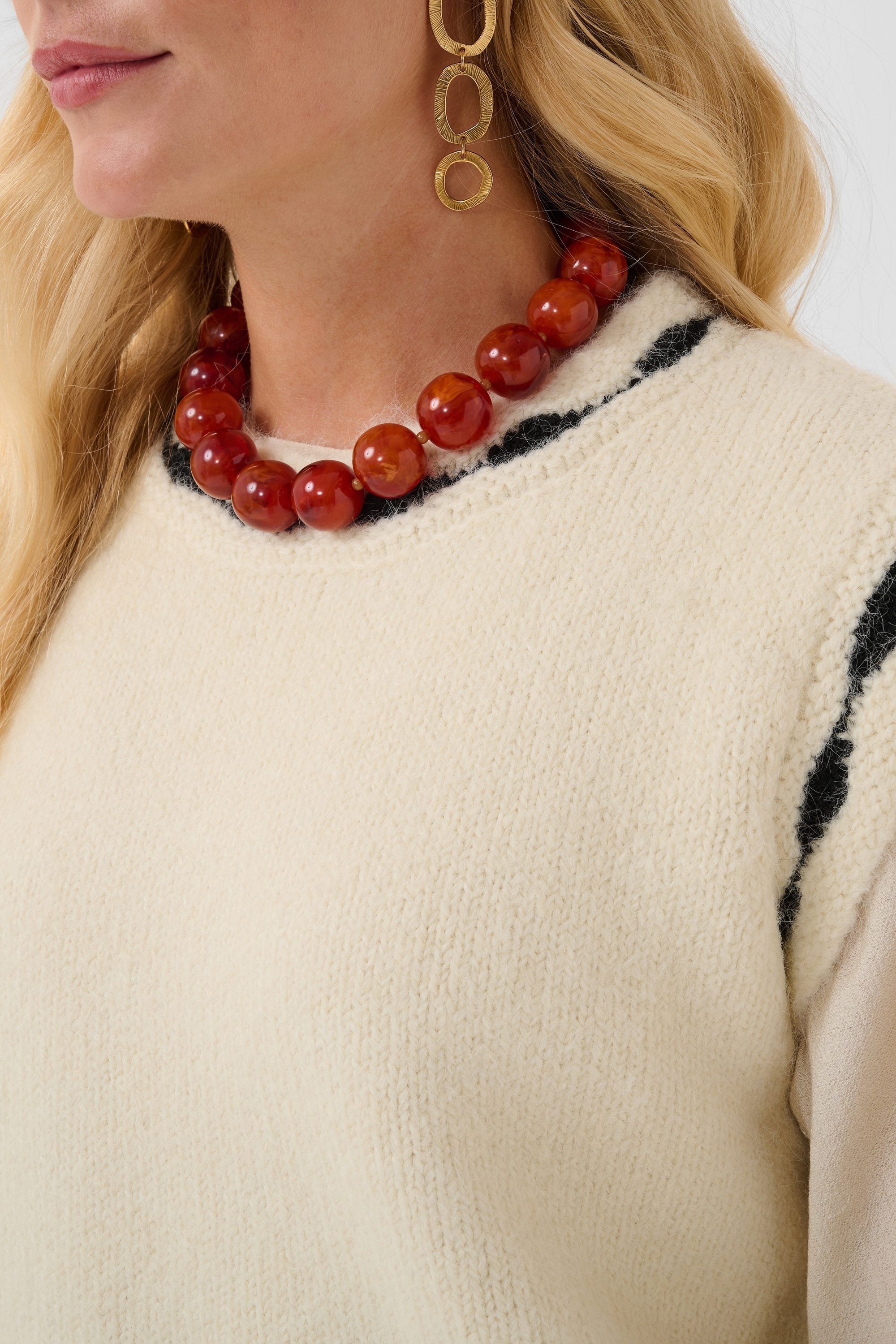 Cream Stricktunika »Cream Stricktunika CRRosy«