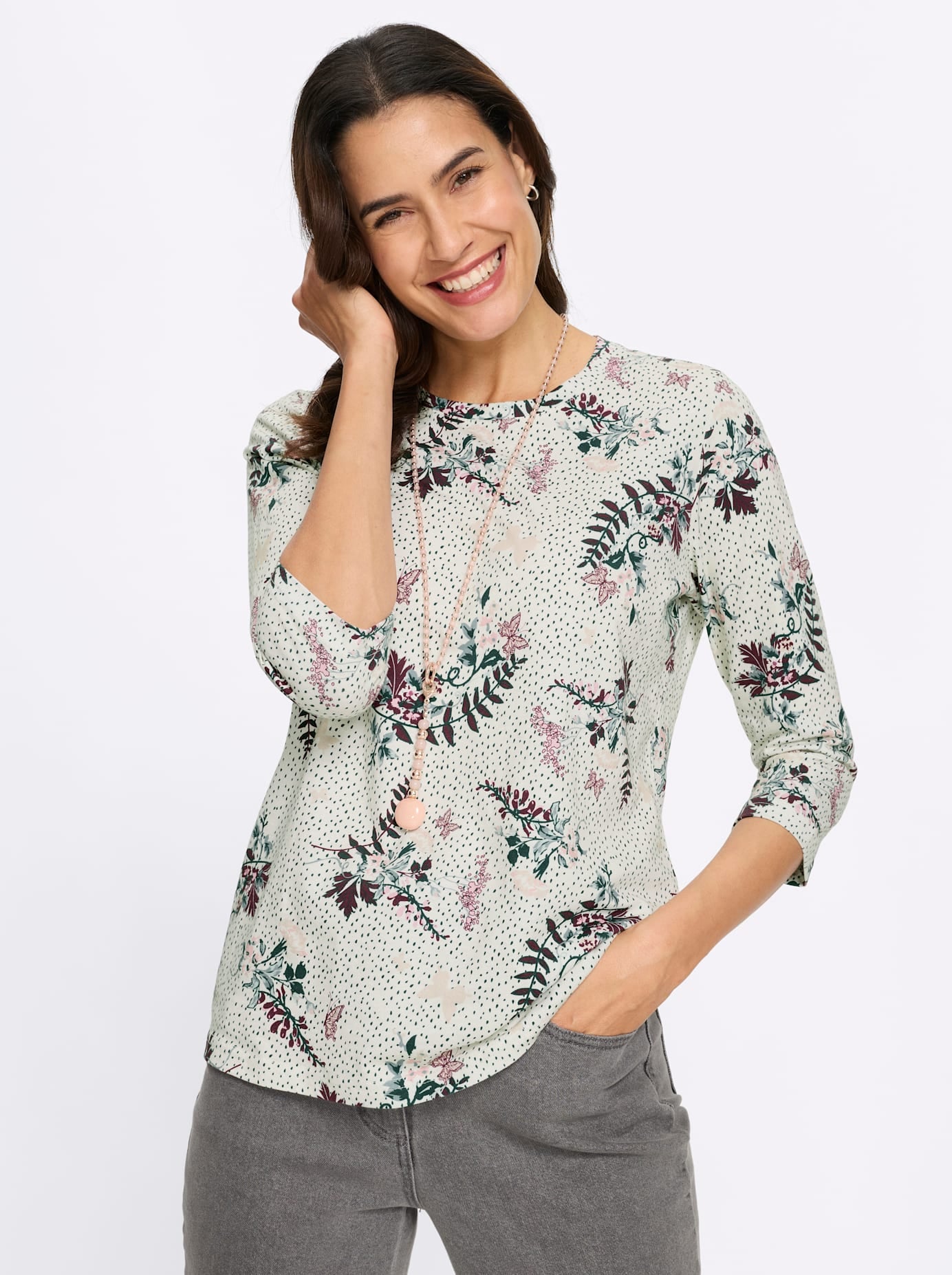 Inspirationen 3/4-Arm-Shirt »3/4-Arm-Shirt« 1