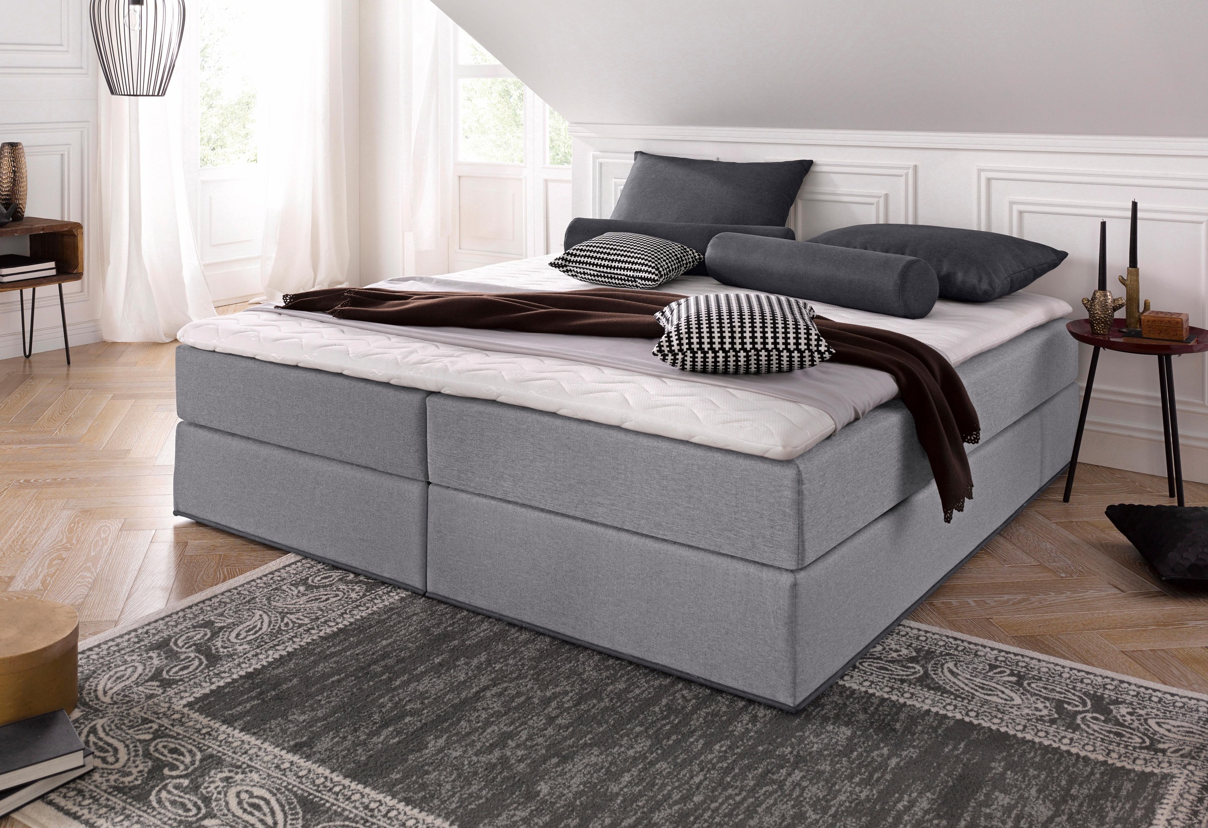 COLLECTION AB Boxspringbett, inklusive Topper