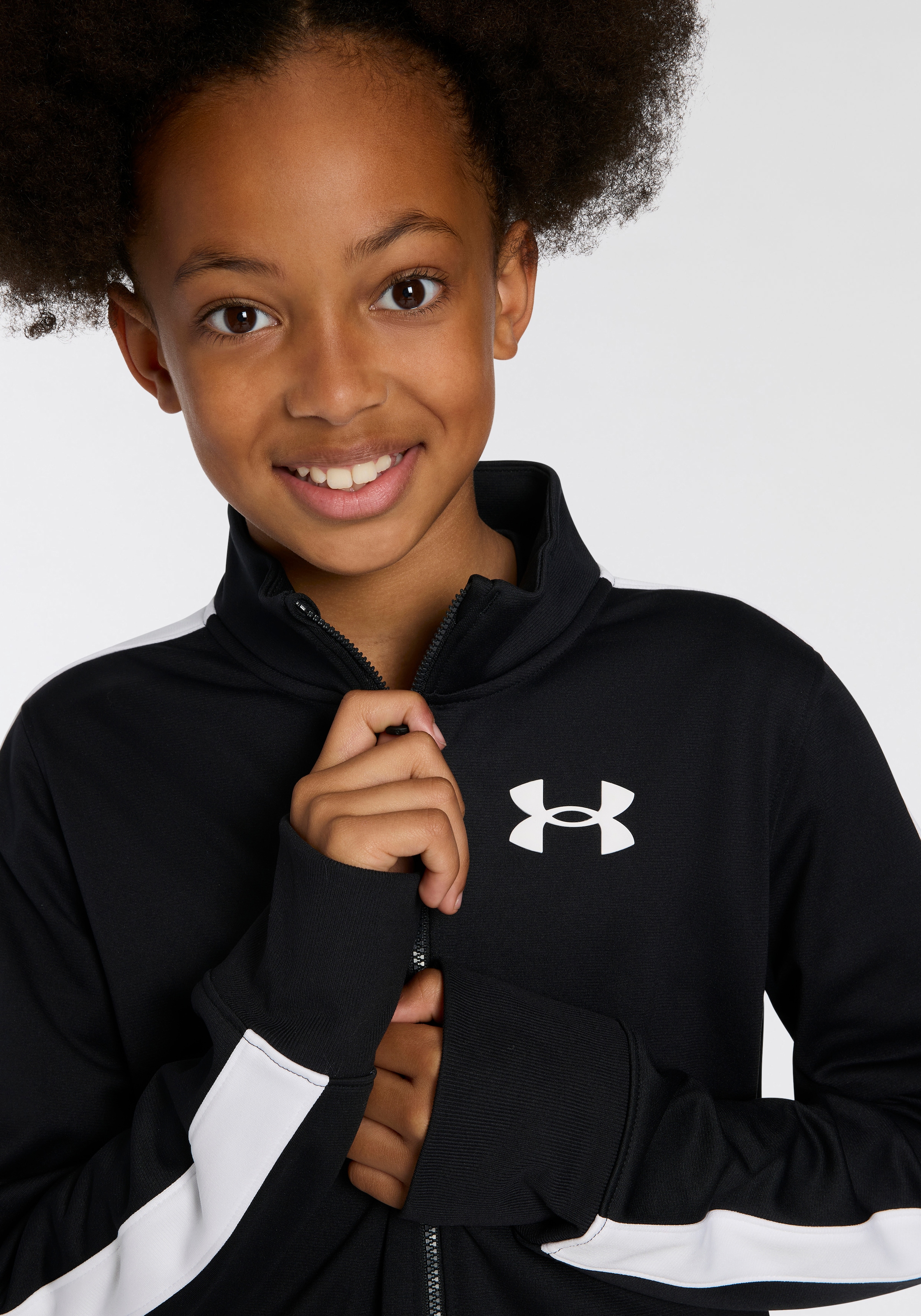 Under Armour® Trainingsanzug »UA KNIT TRACK SUIT« für vielseitige Aktivitäten, pflegeleicht