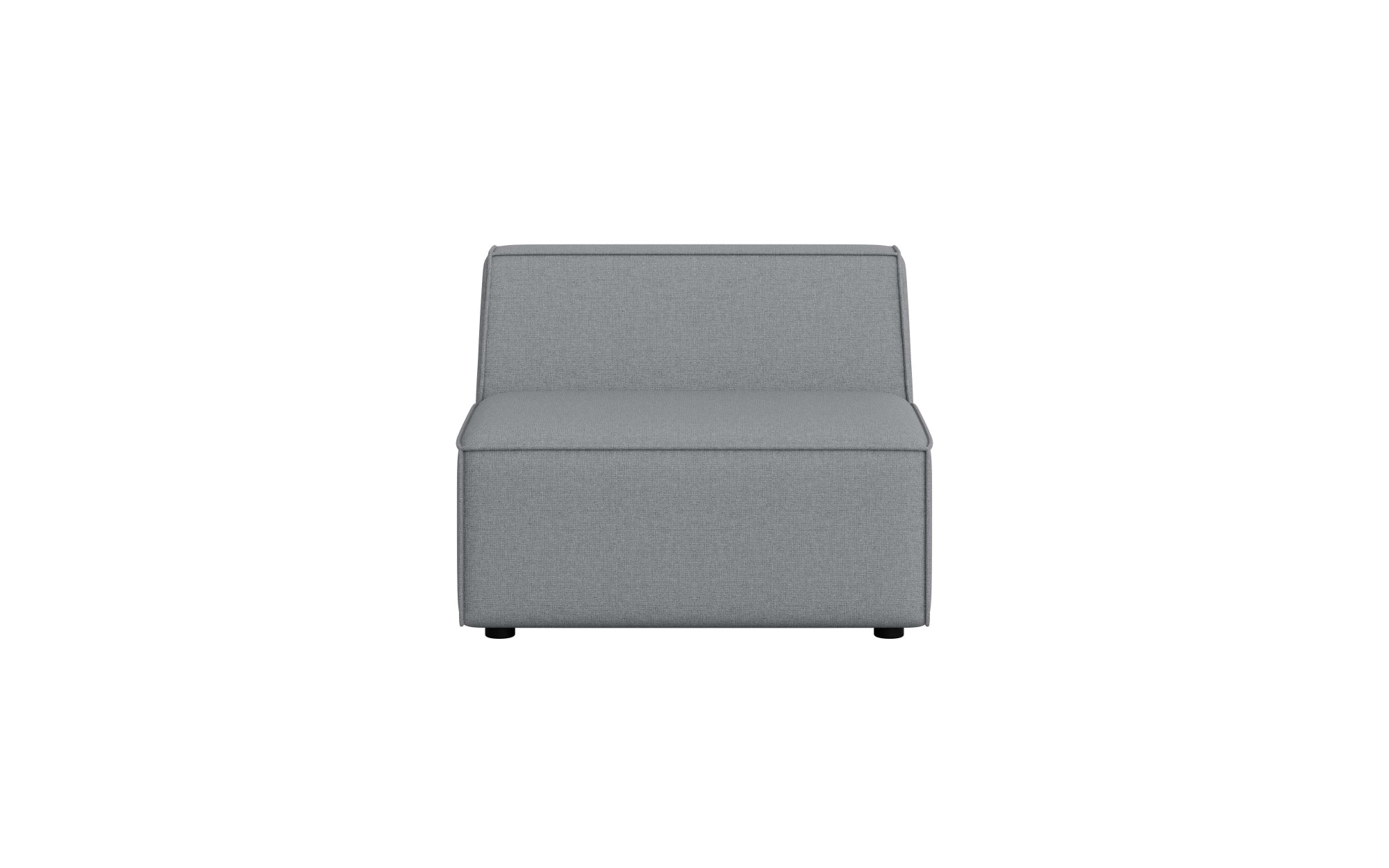 INOSIGN Sessel »Bequemer Sessel Cavan, Maße B/T/H: 90/90/72 cm«, ohne Armlehne, mit Wellenunterfederung, auch in Bouclé