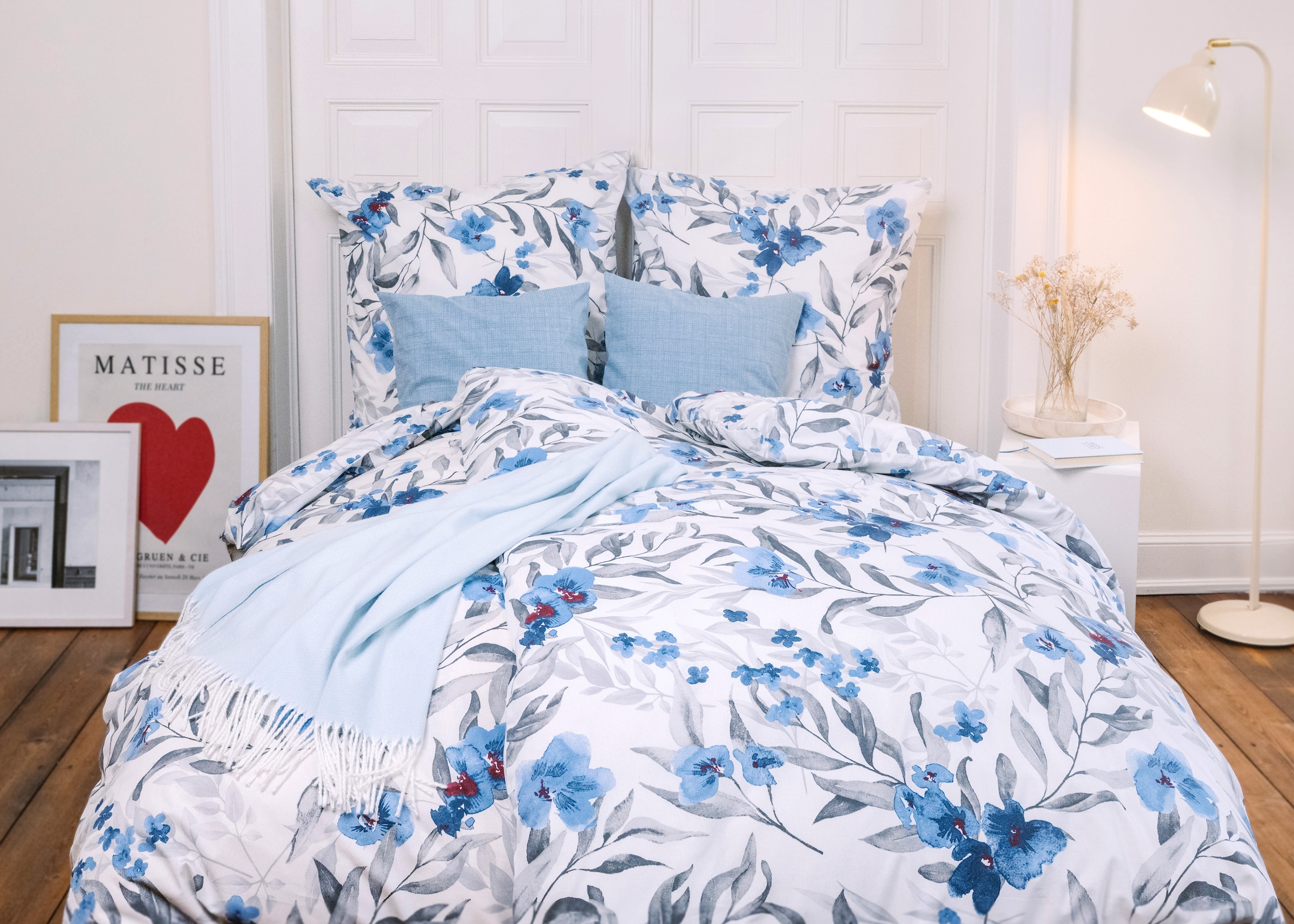Dyckhoff Bettwäsche »Blue Flowers« 2 Stk.