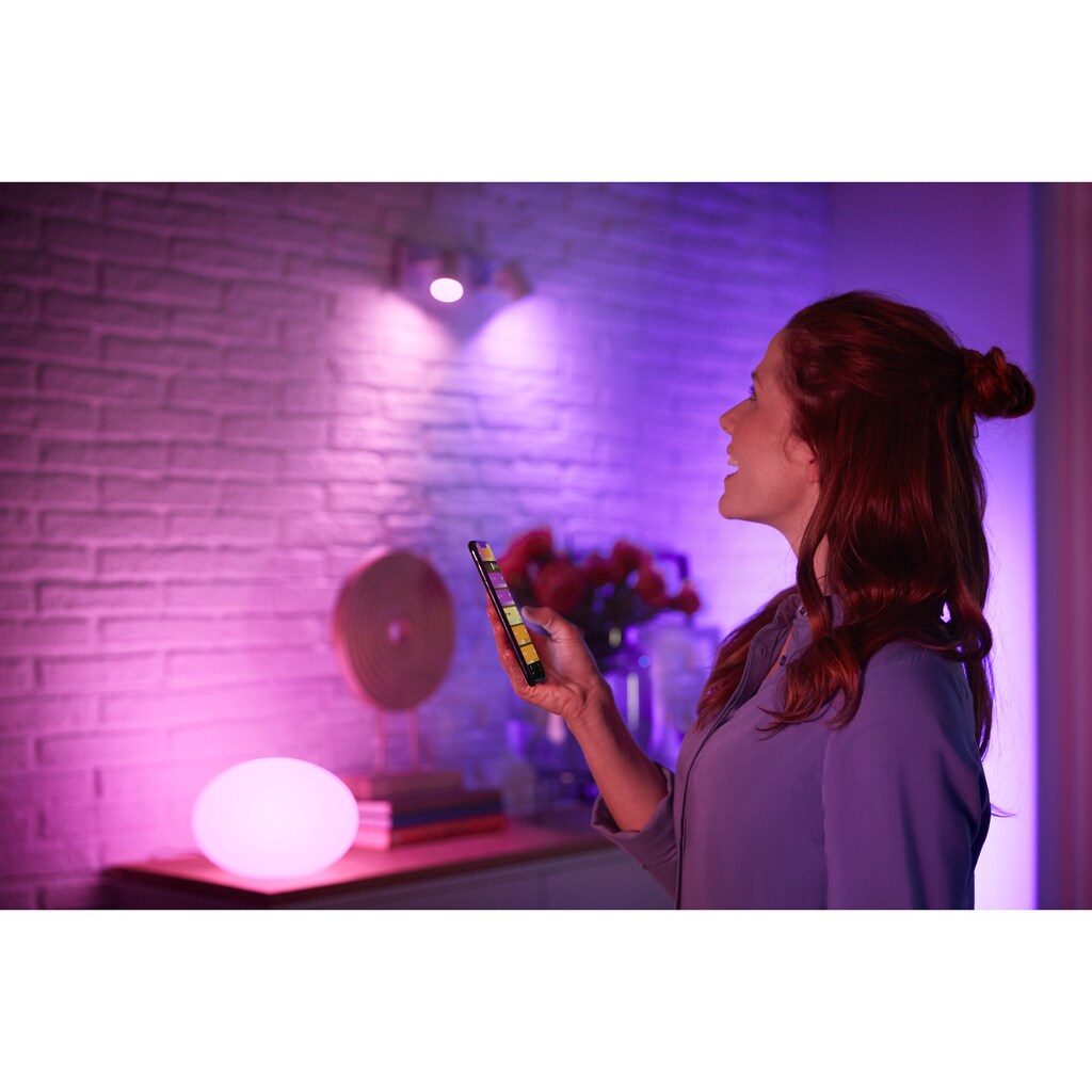 Philips Hue Smarte LED-Leuchte »White & Col. Amb. E27 Einzelpack 1600«