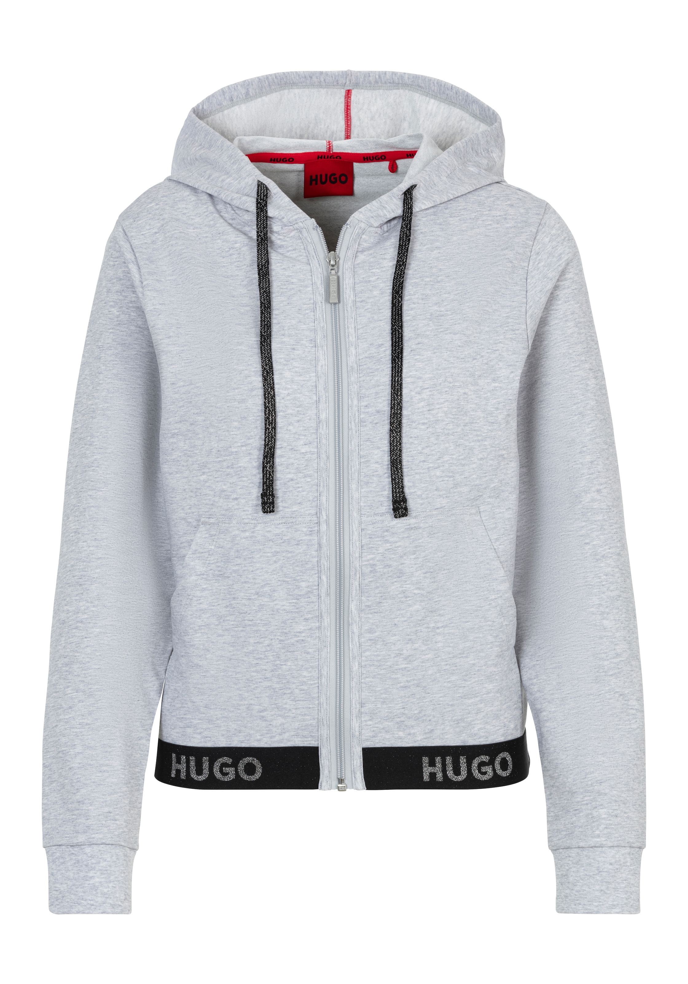 HUGO Underwear Sweatjacke »SPORTY LOGO_JACKET«, mit Kordel