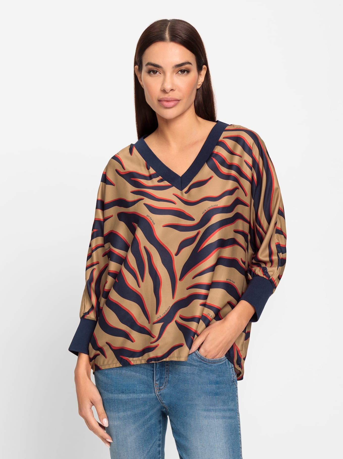 heine Druckbluse