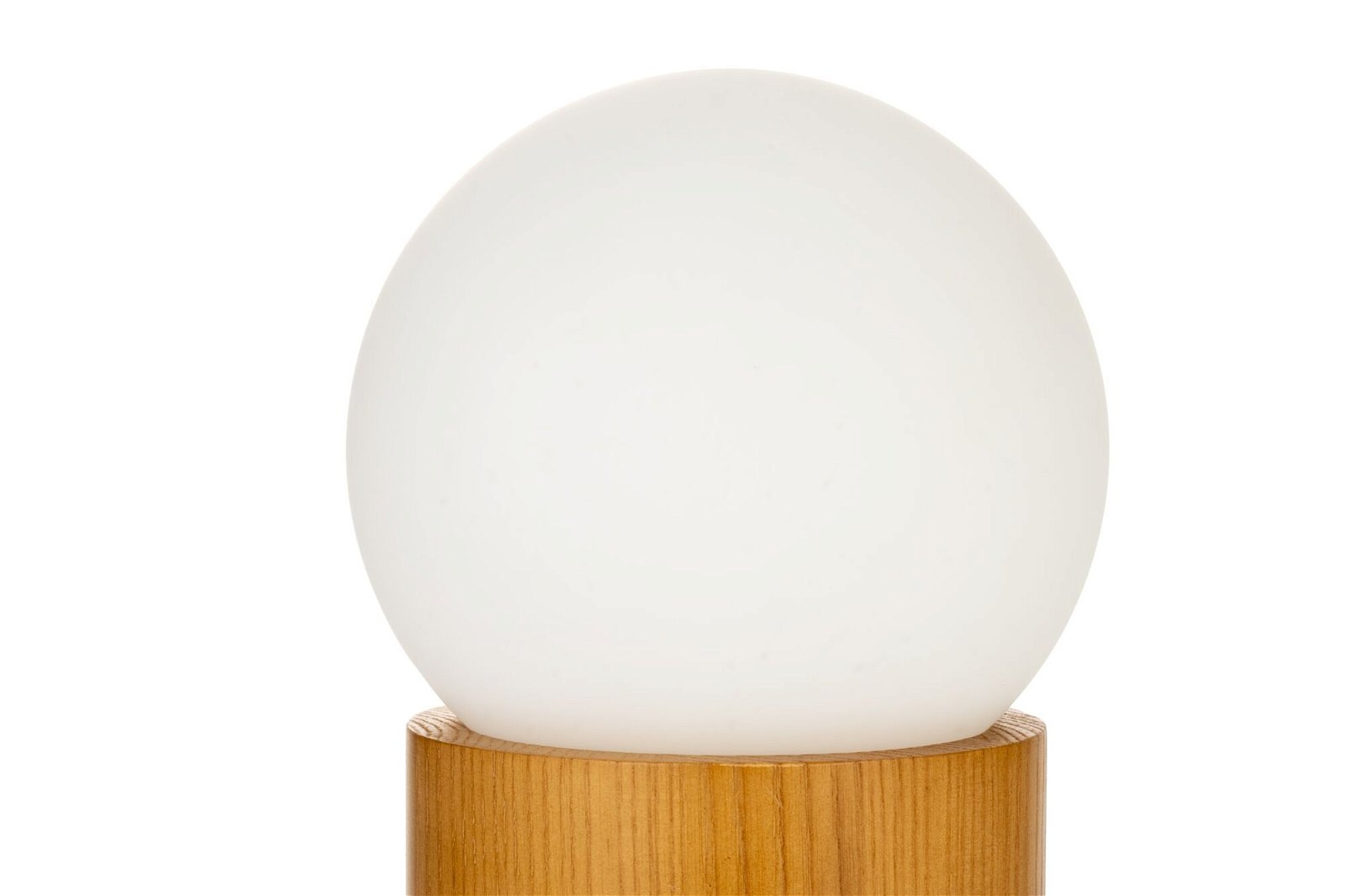 Pauleen Tischleuchte »Woody Shine Glas/Eschenholz 230V max. 3,5W Weiß/Holz natur«, 1 flammig, Leuchtmittel G9 | ohne Leuchtmittel, G9