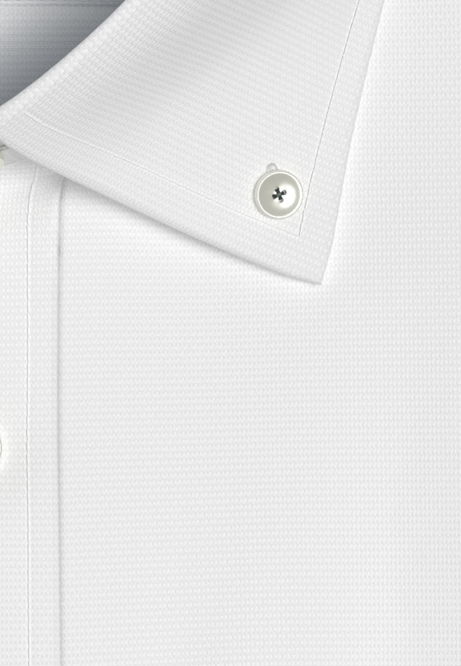 seidensticker Businesshemd »Comfort«, Comfort Kurzarm Button-Down-Kragen Struktur