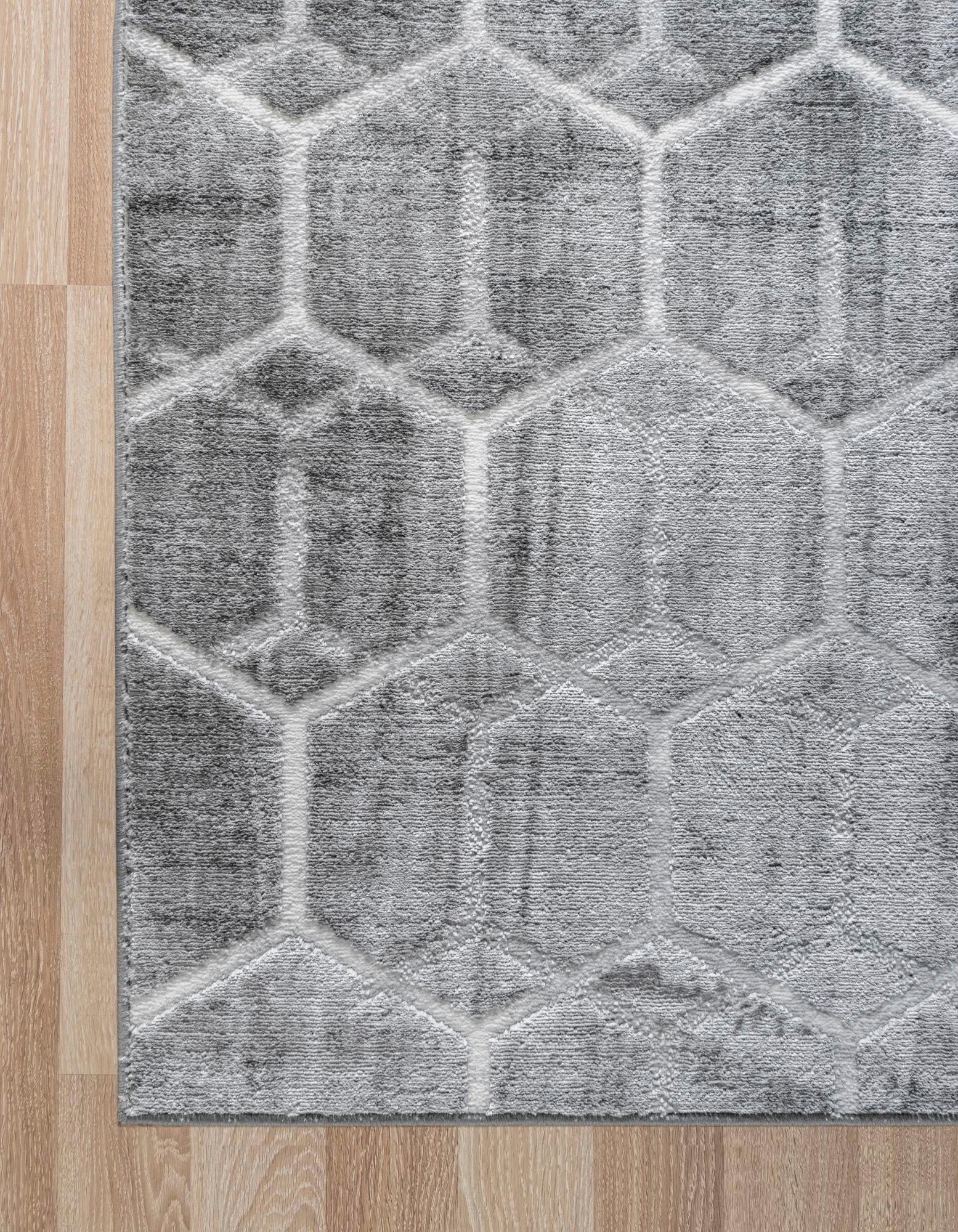 Myflair Möbel & Accessoires Teppich »Titan Trellis Lagerräumung«, rechteckig, 13 mm Höhe, Kurzflor, gewebt, modernes geometrisches Design
